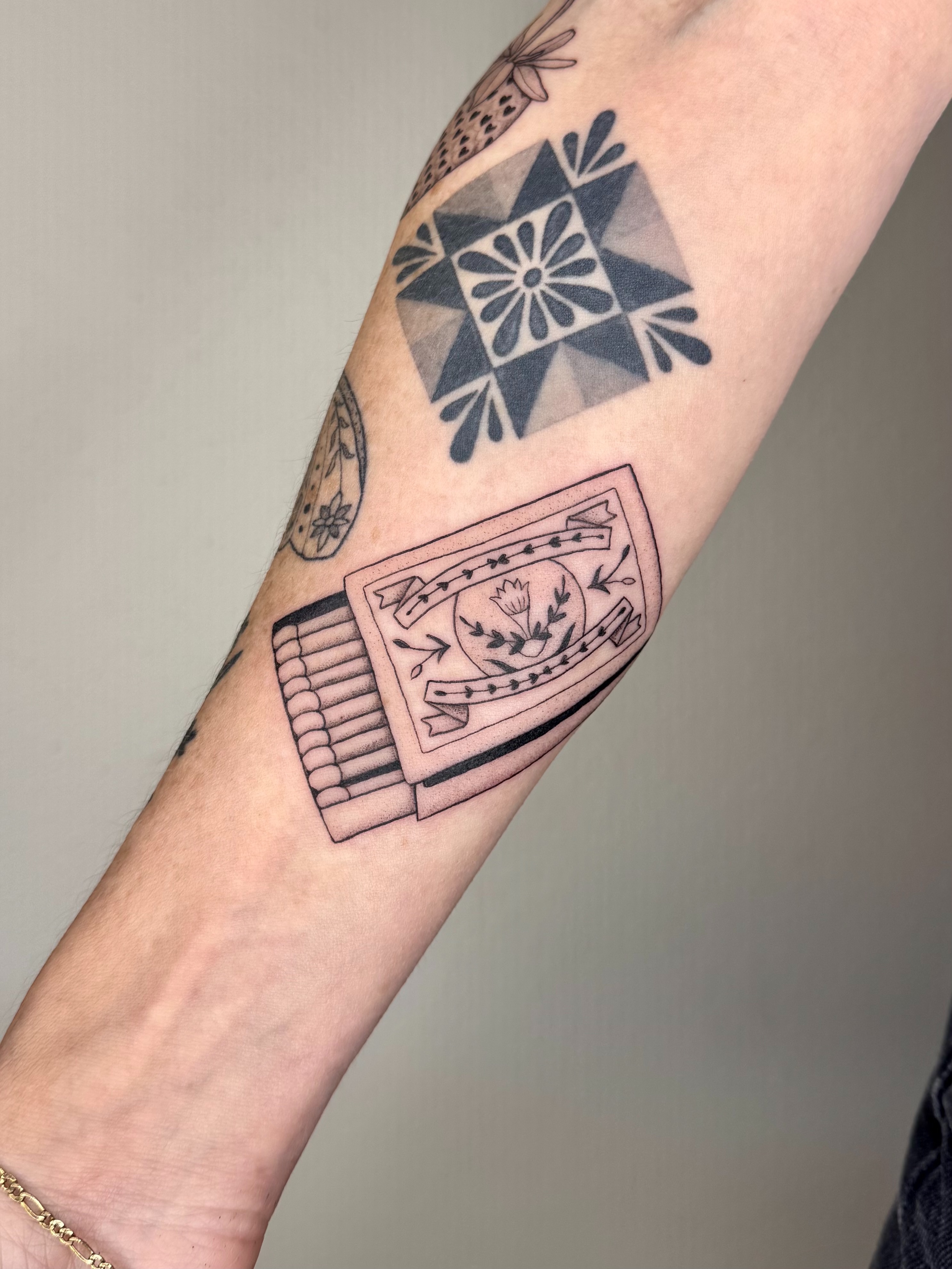 Tattoo by @shan_tattoos — geometric