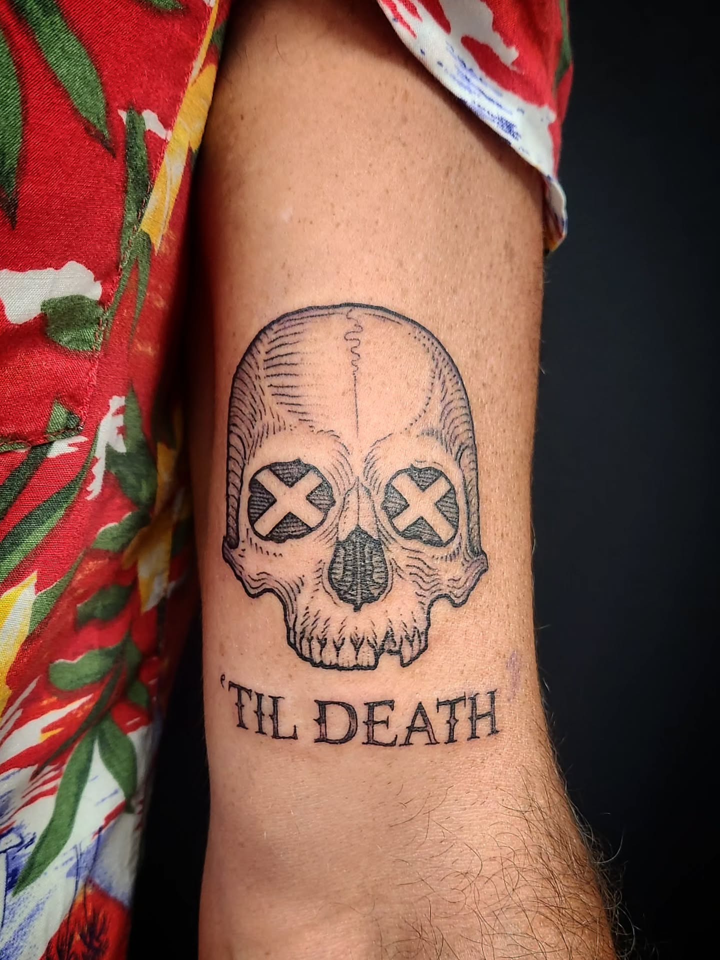 Tattoo by @thelinedefined — black_and_grey
