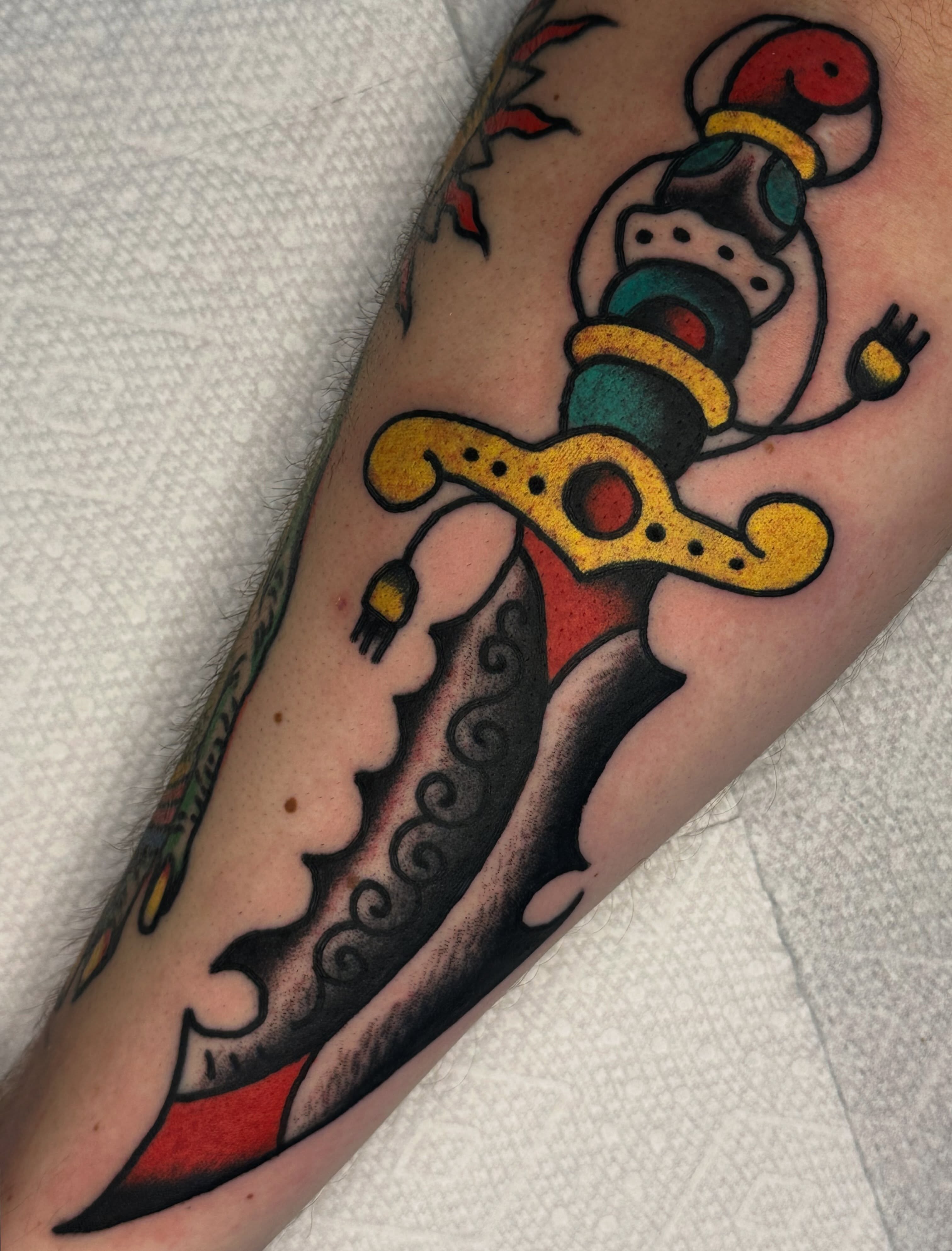 Tattoo by @robavelli — american_traditional