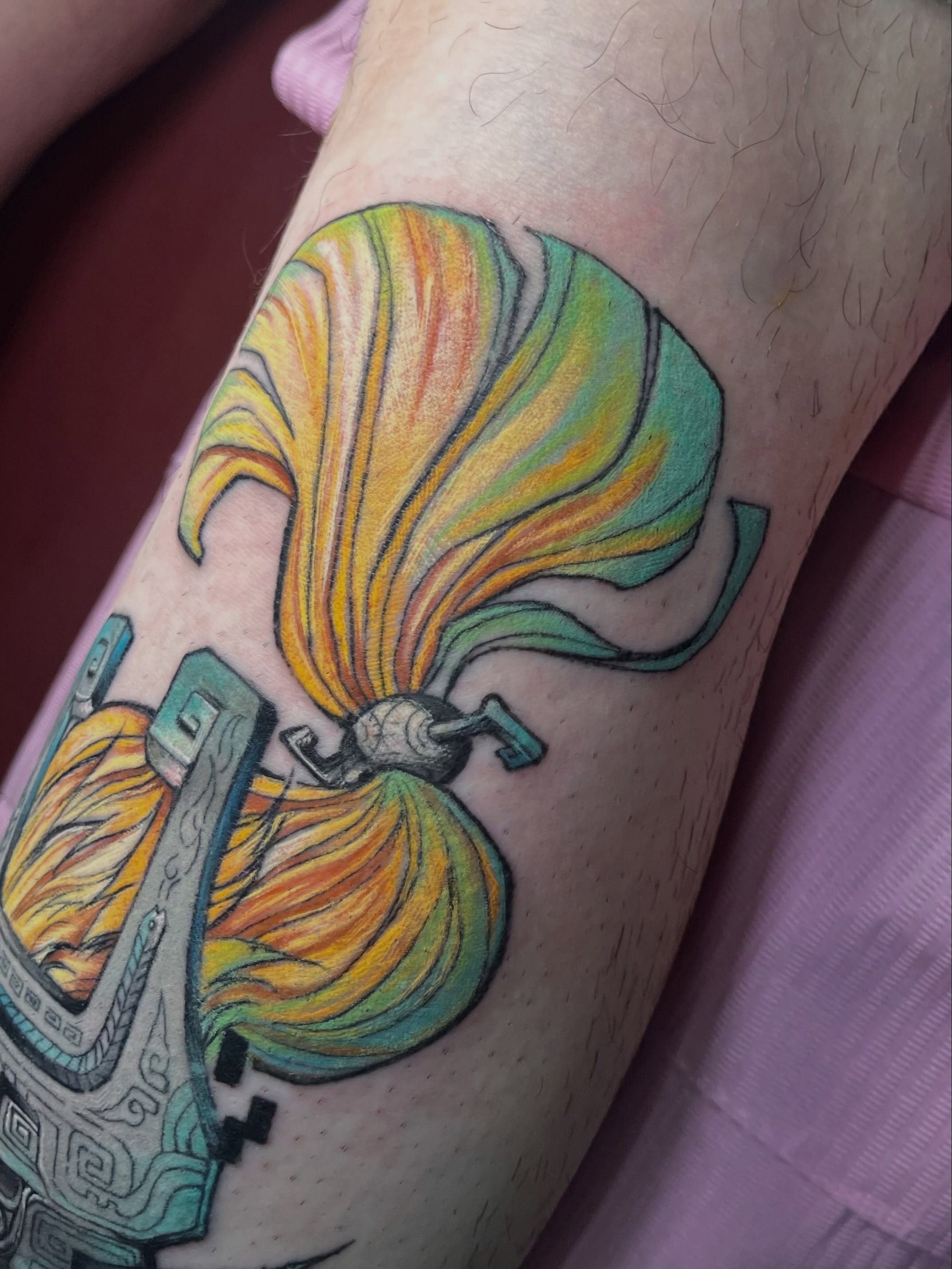 Tattoo by @pinkpeonyink — illustrative
