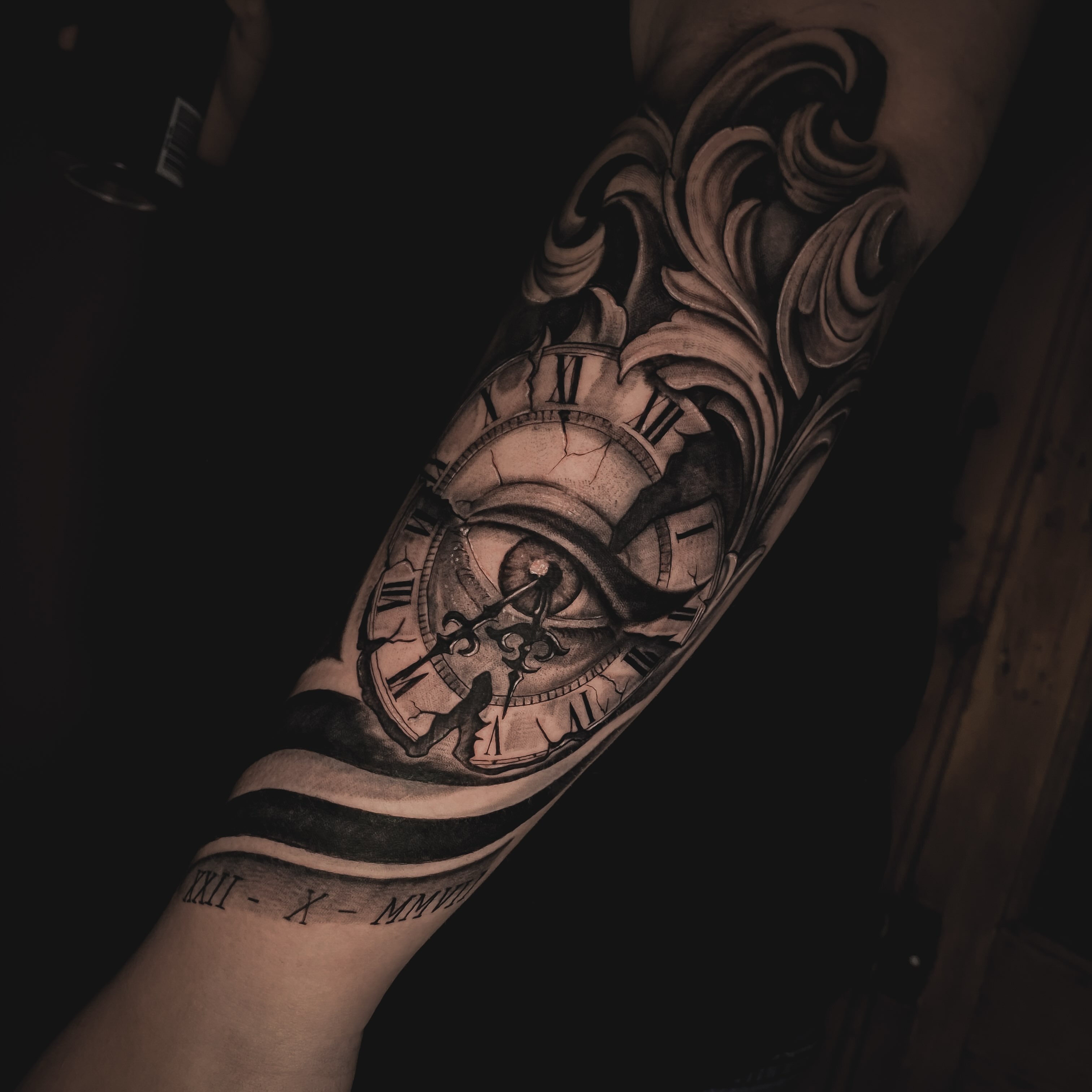 Tattoo by @yin.ttt — black_and_grey, realism
