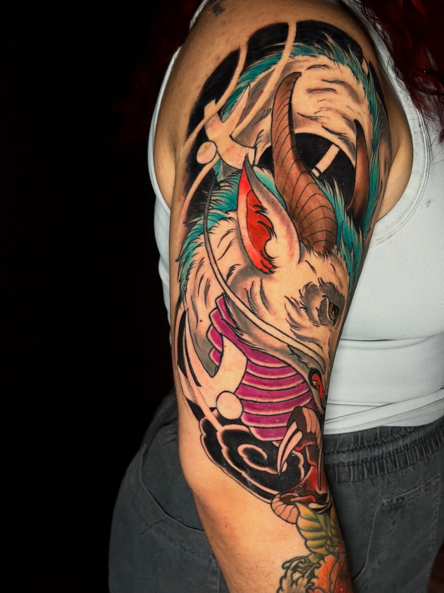 Dragon japanese irezumi tattoo on the upper arm by 𝐀𝐧𝐝𝐲 𝐁𝐚𝐠𝐥𝐞𝐲