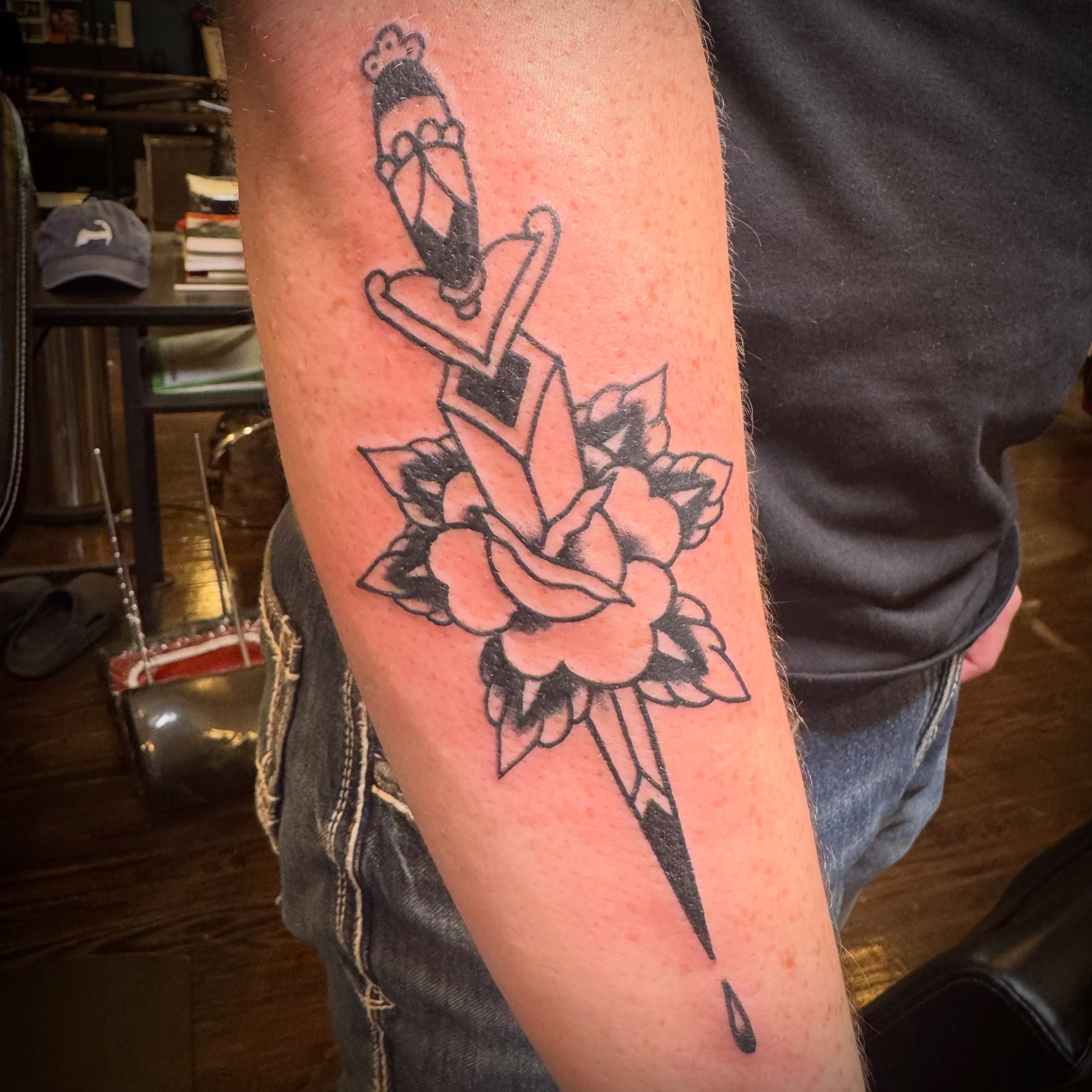 Tattoo by @boblindelltattoos — american_traditional