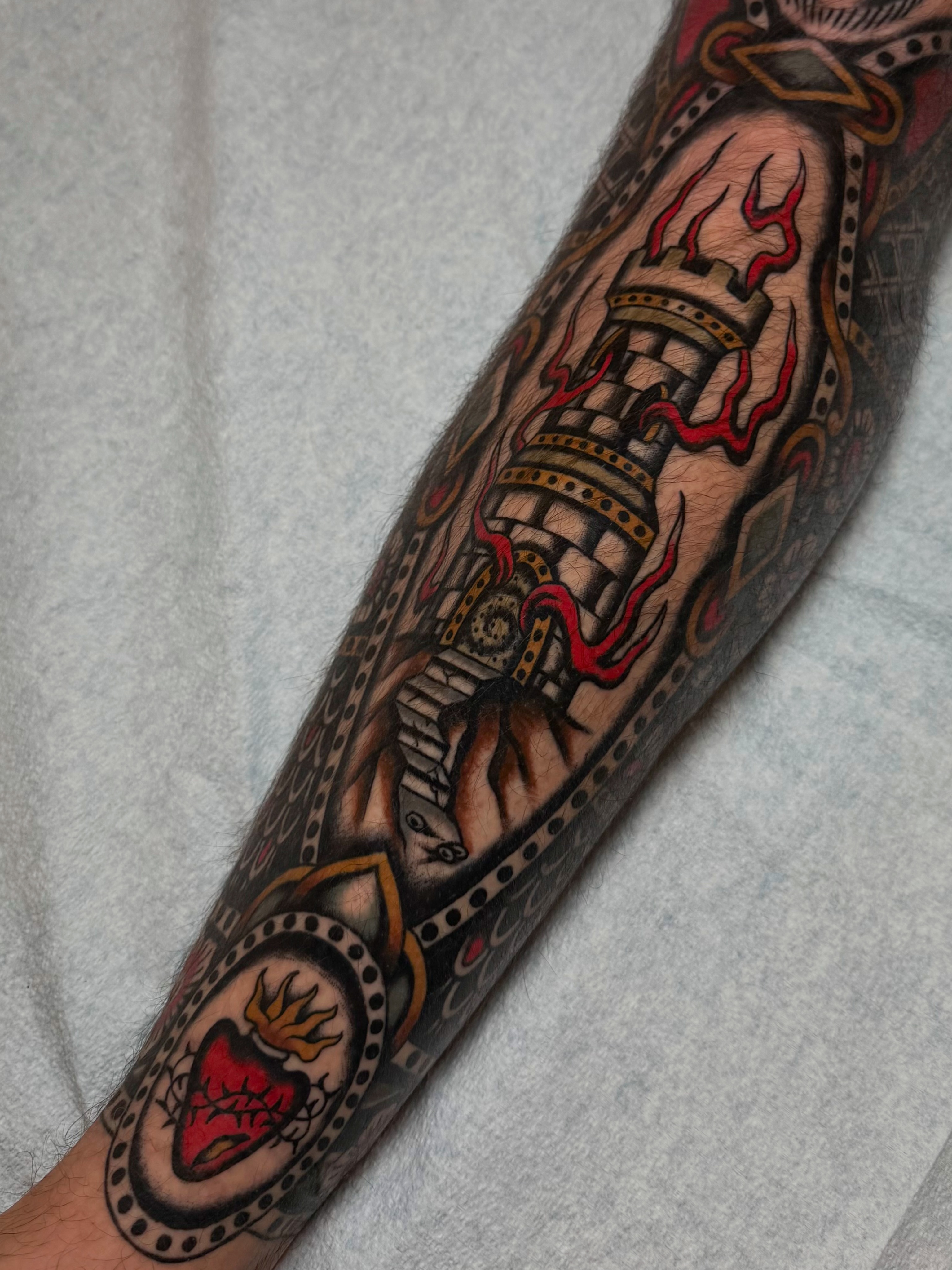 Tattoo by @caseyxsullivan — american_traditional