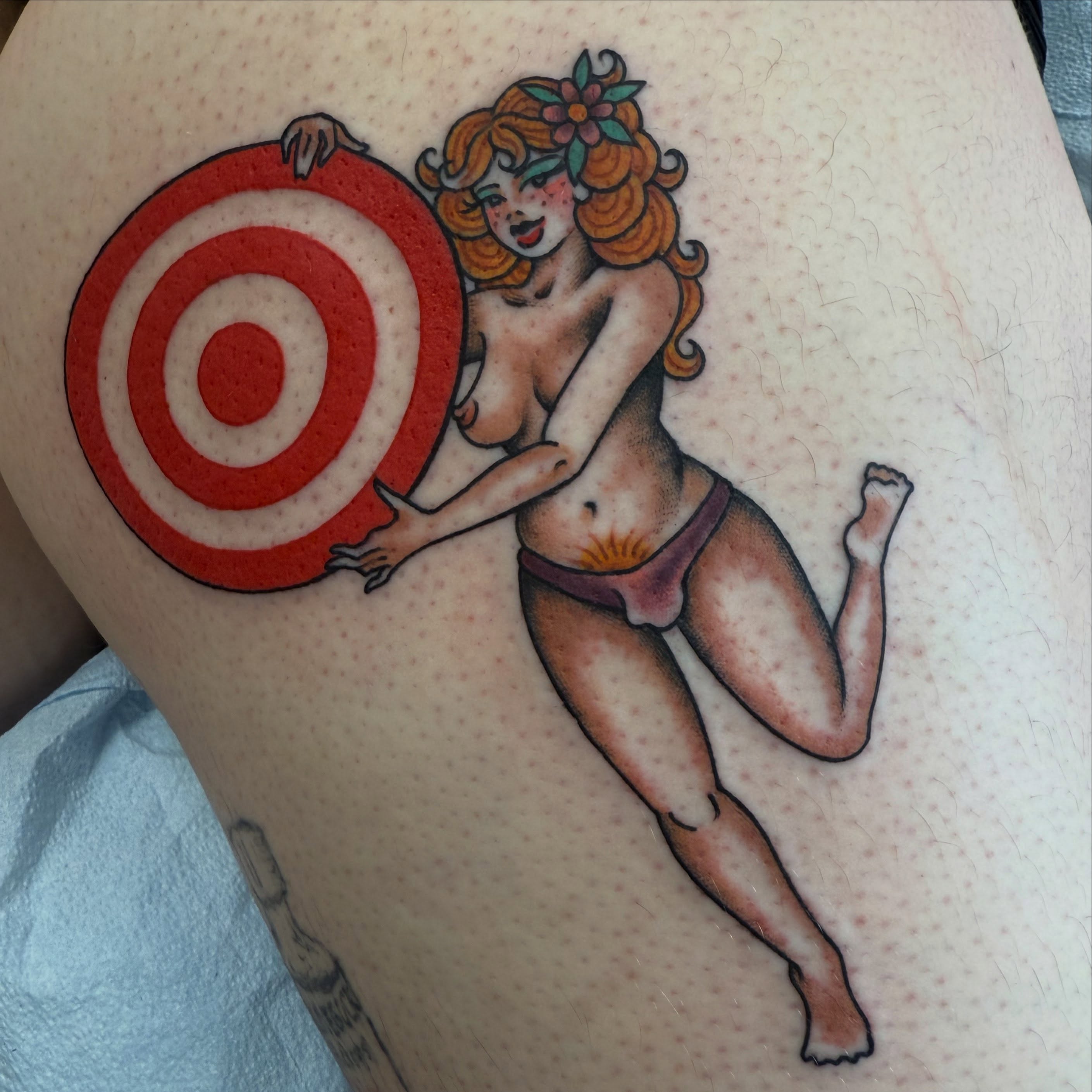 Tattoo by @sterlingknows.how — american_traditional, illustrative