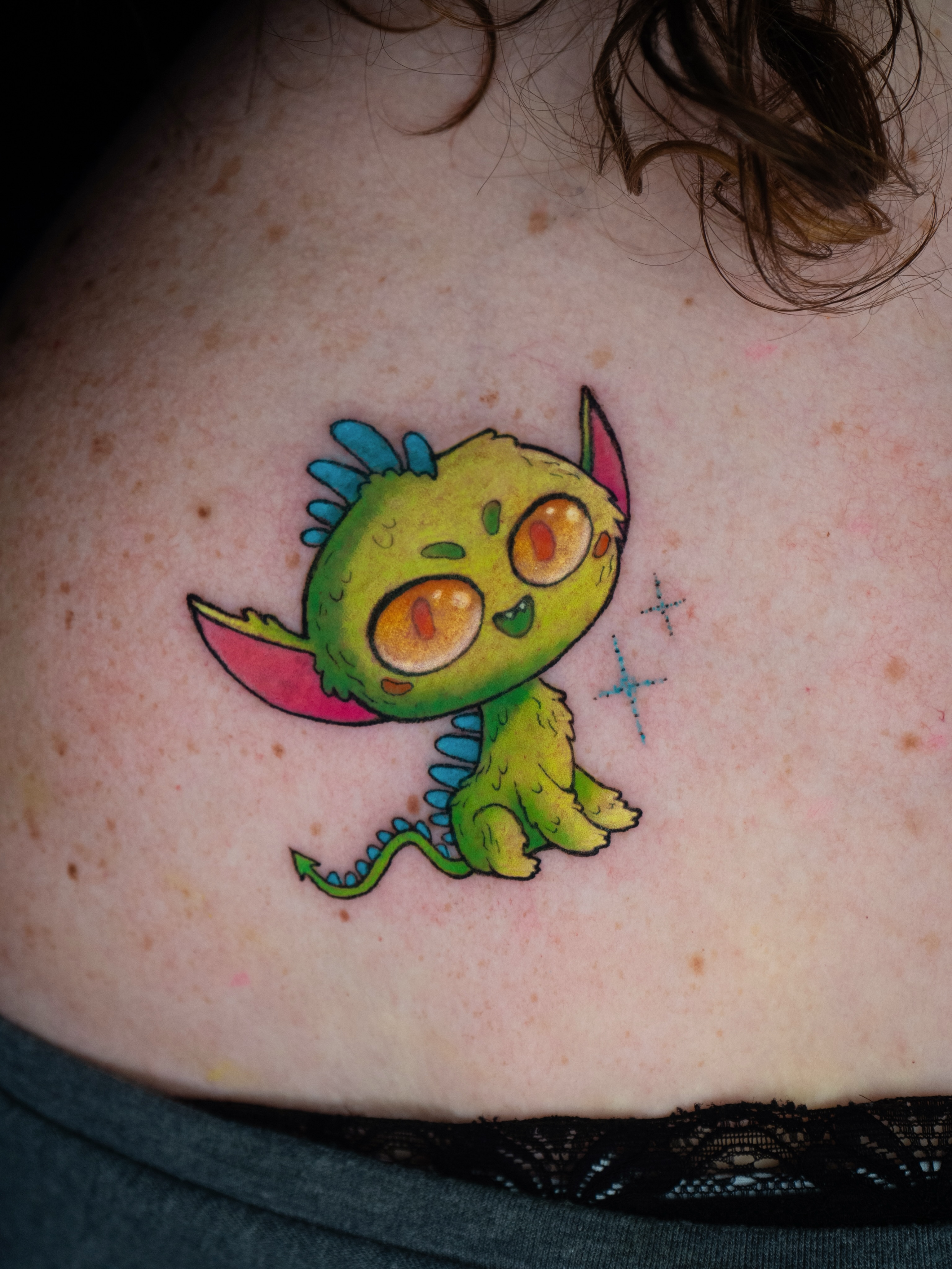 Tattoo by @xamyart — new_school, illustrative