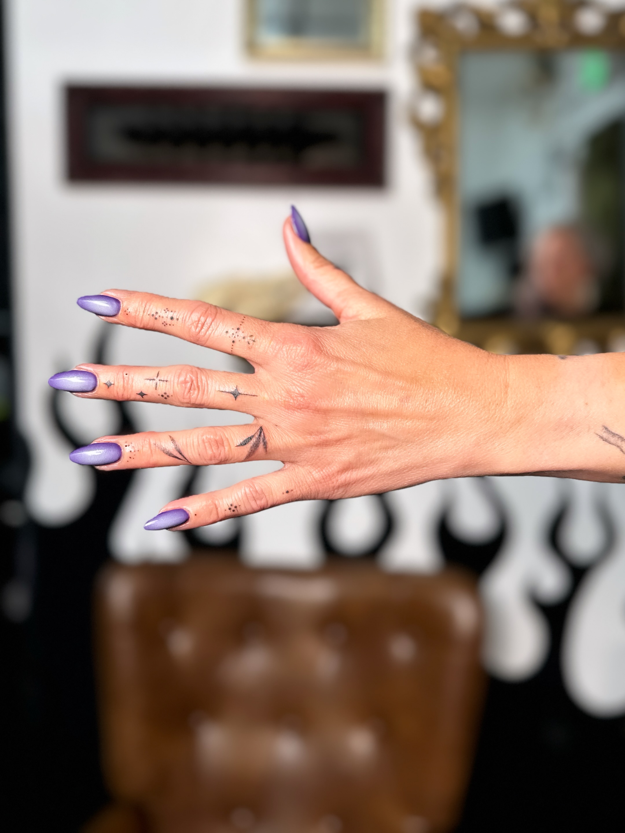 Tattoo by @hayleythomastattoos — dotwork