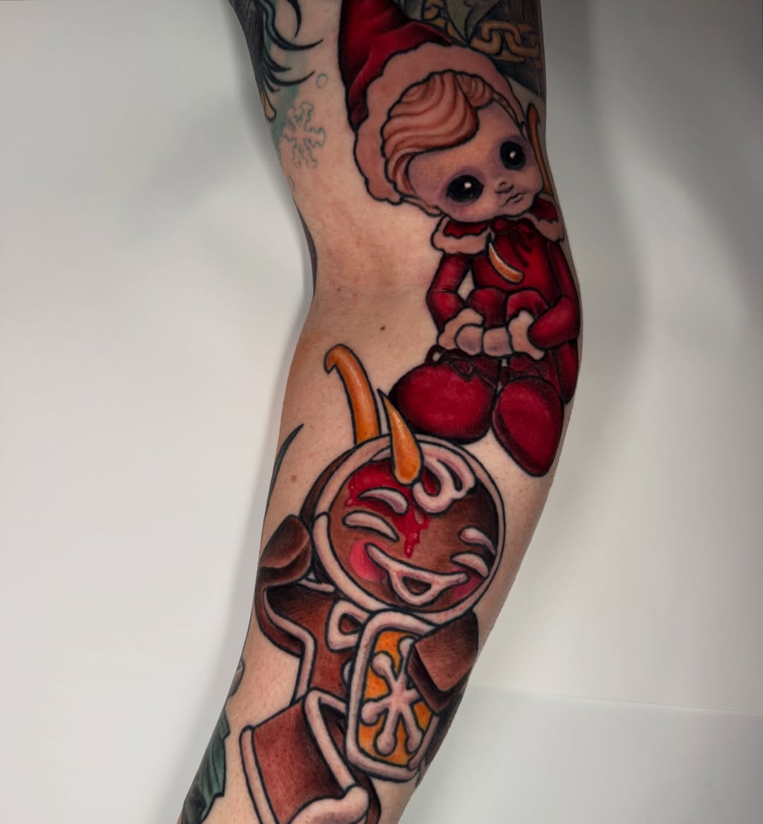 Tattoo by @tattoosbymissiblue — american_traditional, realism