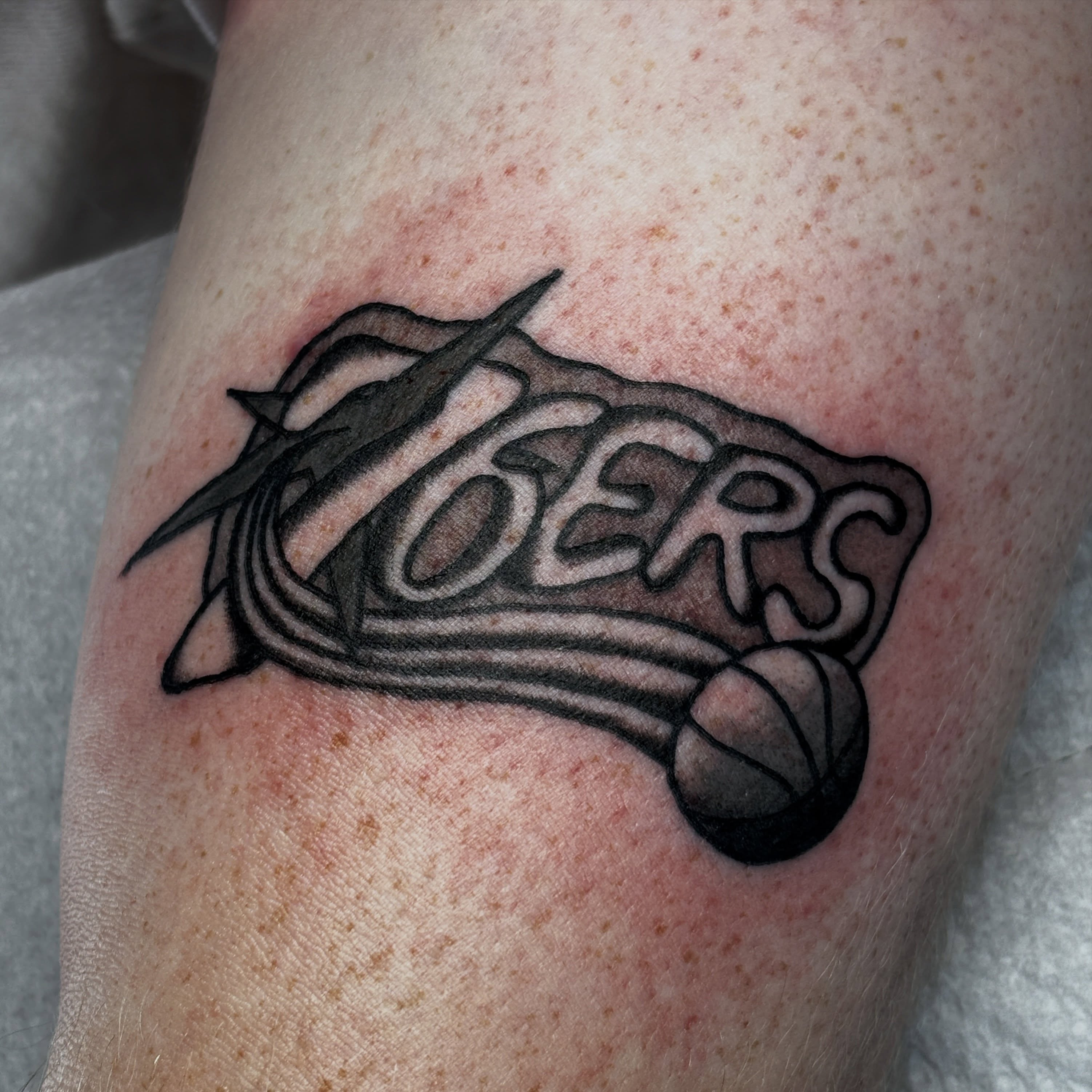 Tattoo by @smythtattoo — black_and_grey