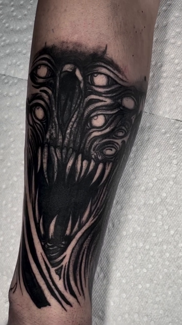Tattoo by .ergot.tattoo.~~~~~kevin jenkins, Toronto, Canada