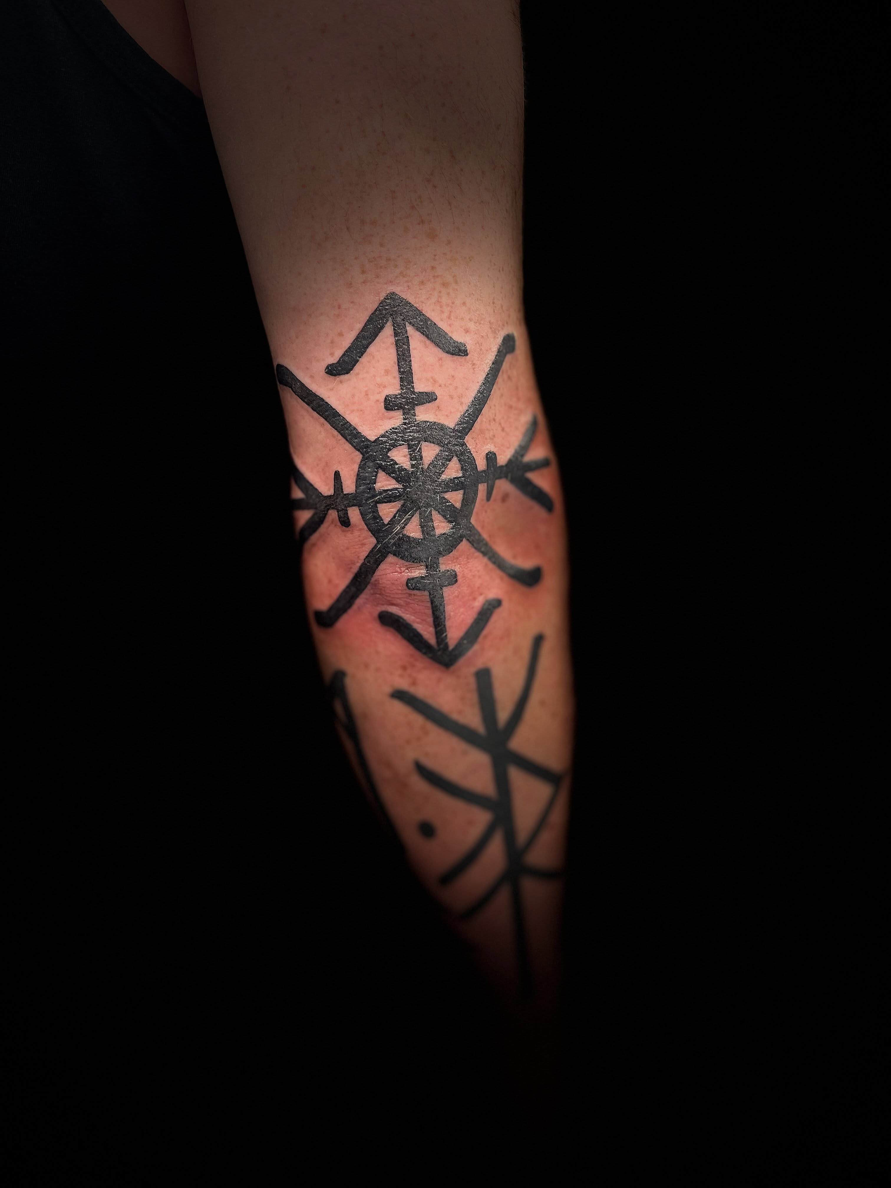 Tattoo by @ghost_world_studios — geometric