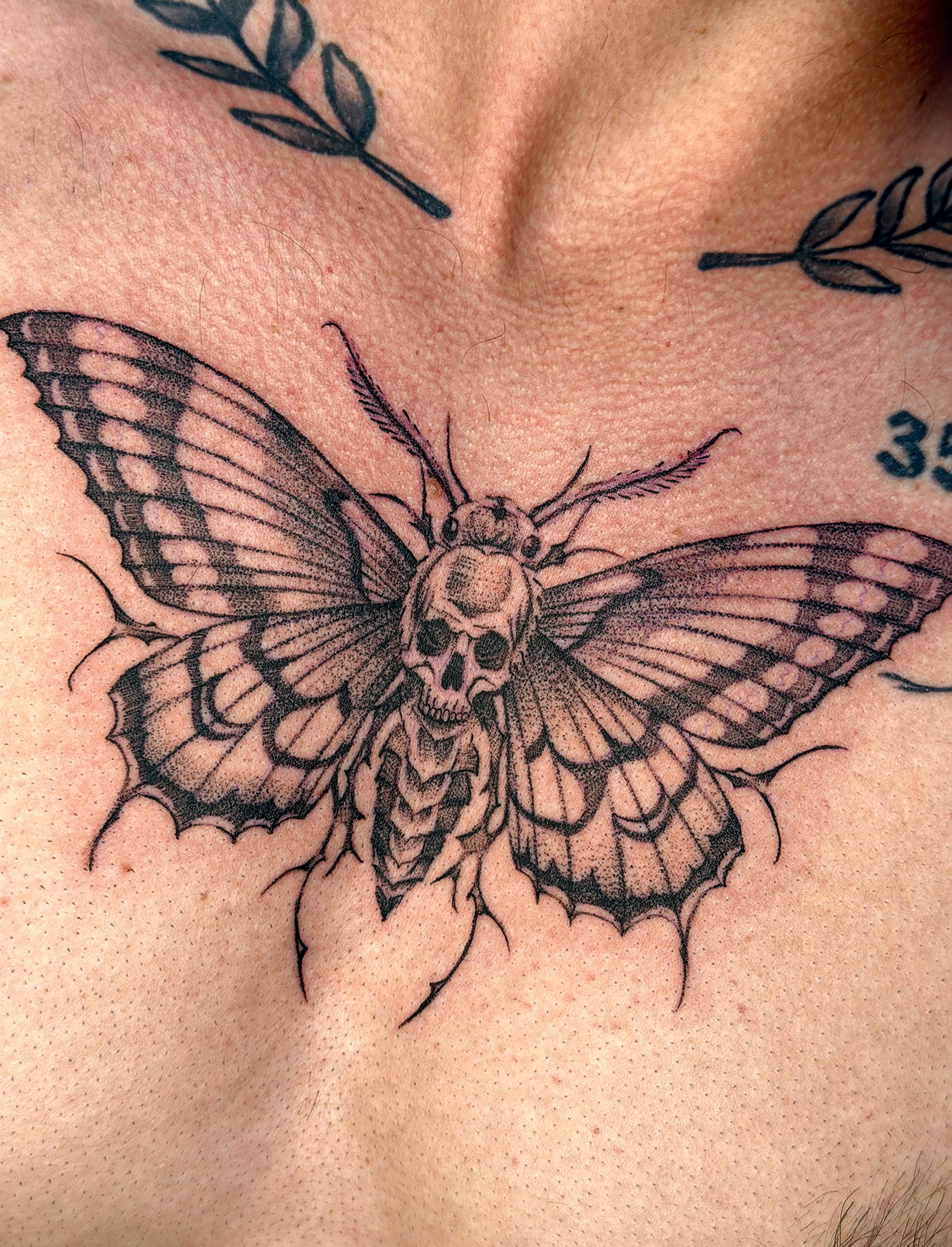 Tattoo by @margsmagic — black_and_grey, realism