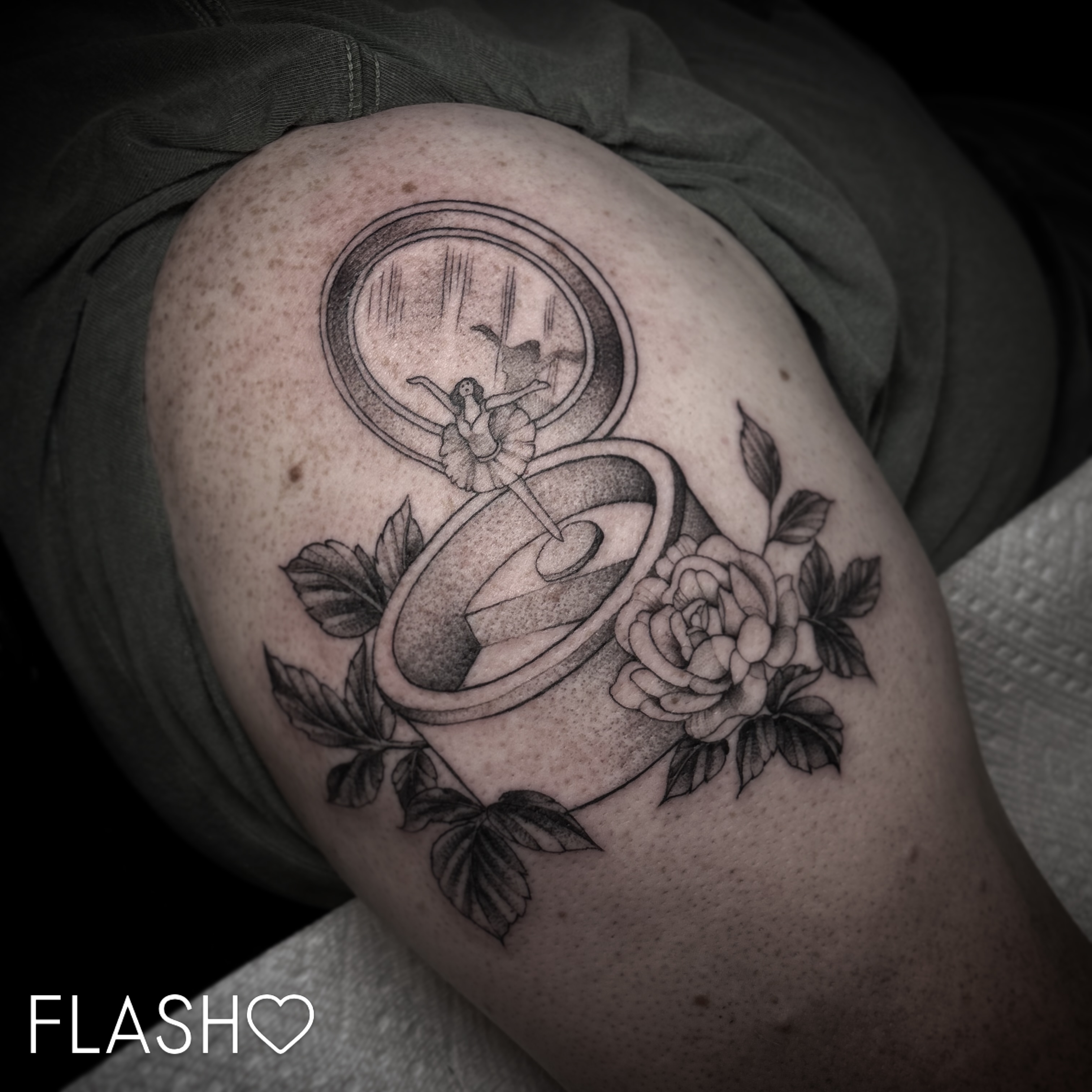 Tattoo by @finelinesbylena — black_and_grey, realism