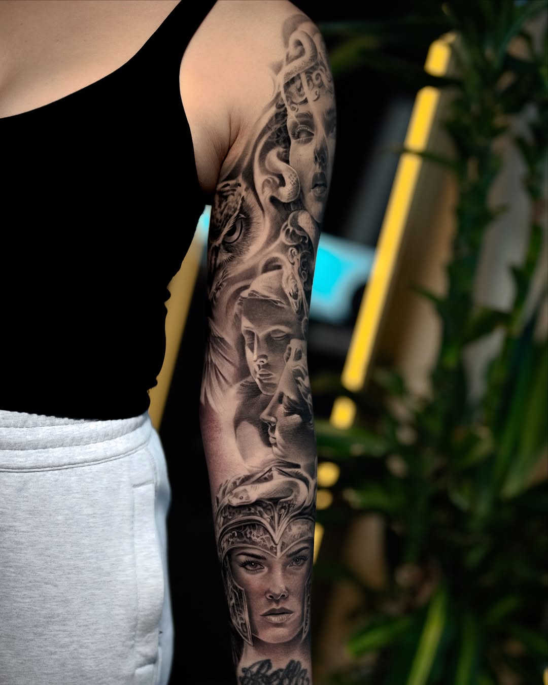 Tattoo by @murdock_manuel — realism, black_and_grey