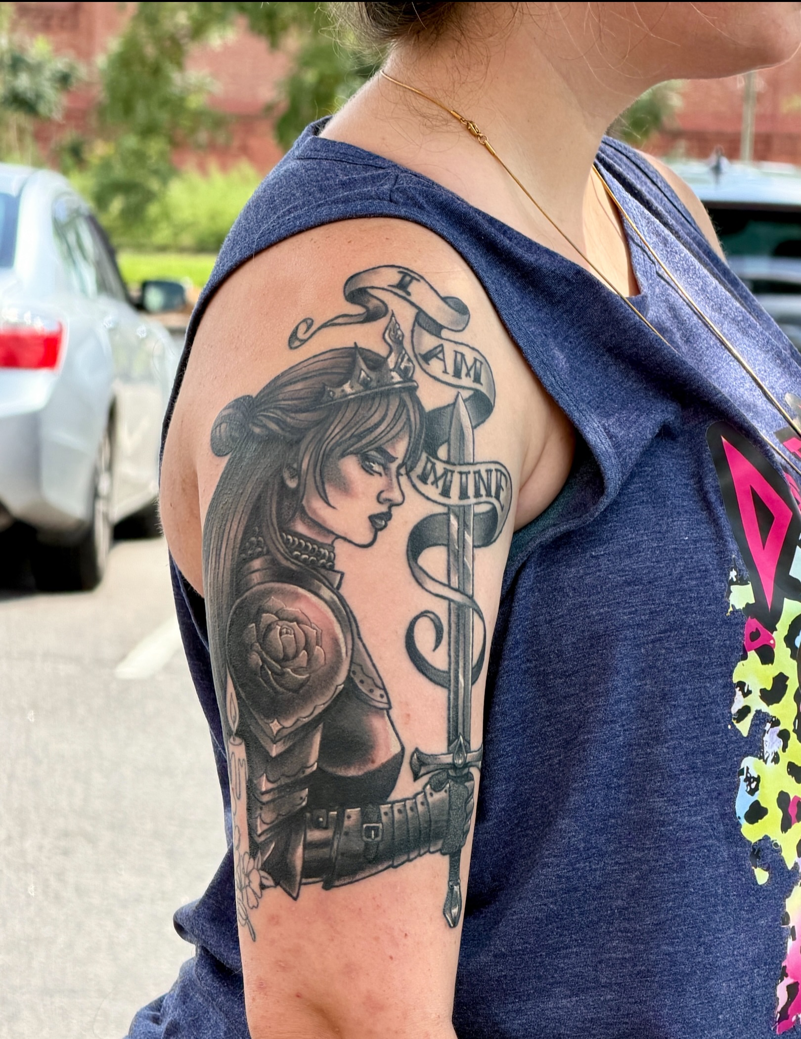 Tattoo by @pollenpowder — realism, black_and_grey