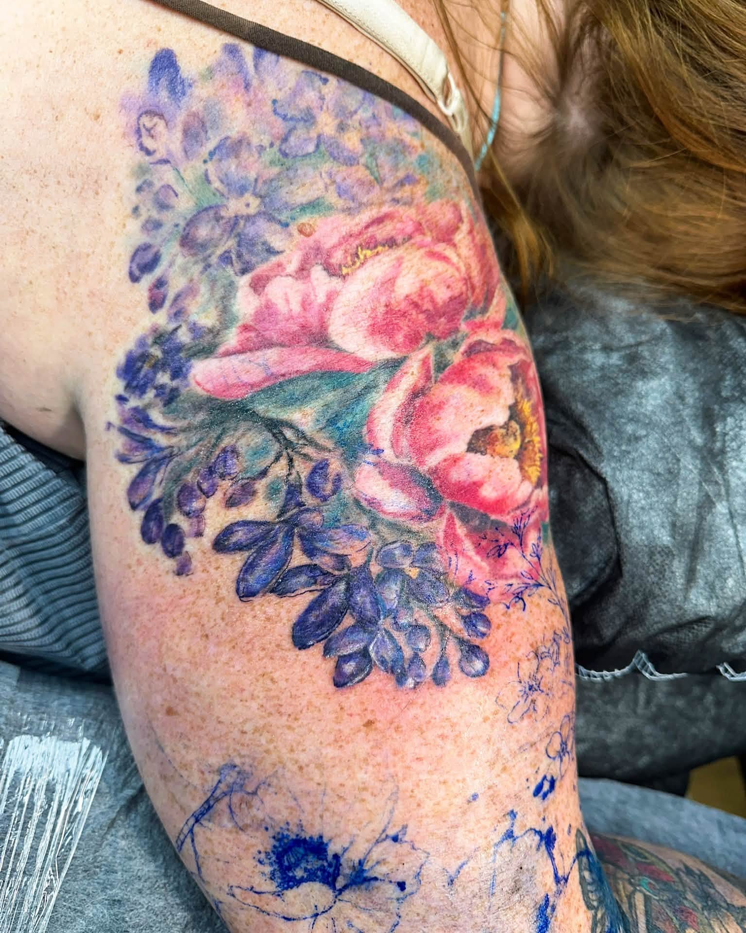 Tattoo by @suzentattoozen — watercolor
