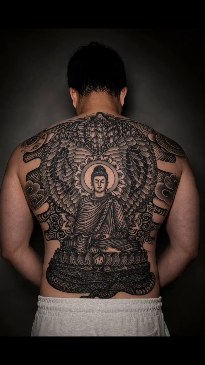 Tattoo by @toa_monti — japanese_irezumi, black_and_grey