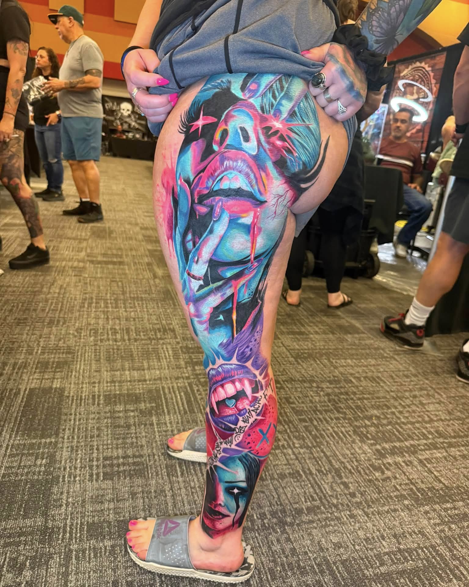 Tattoo by @kenzi.tattoo — surrealism