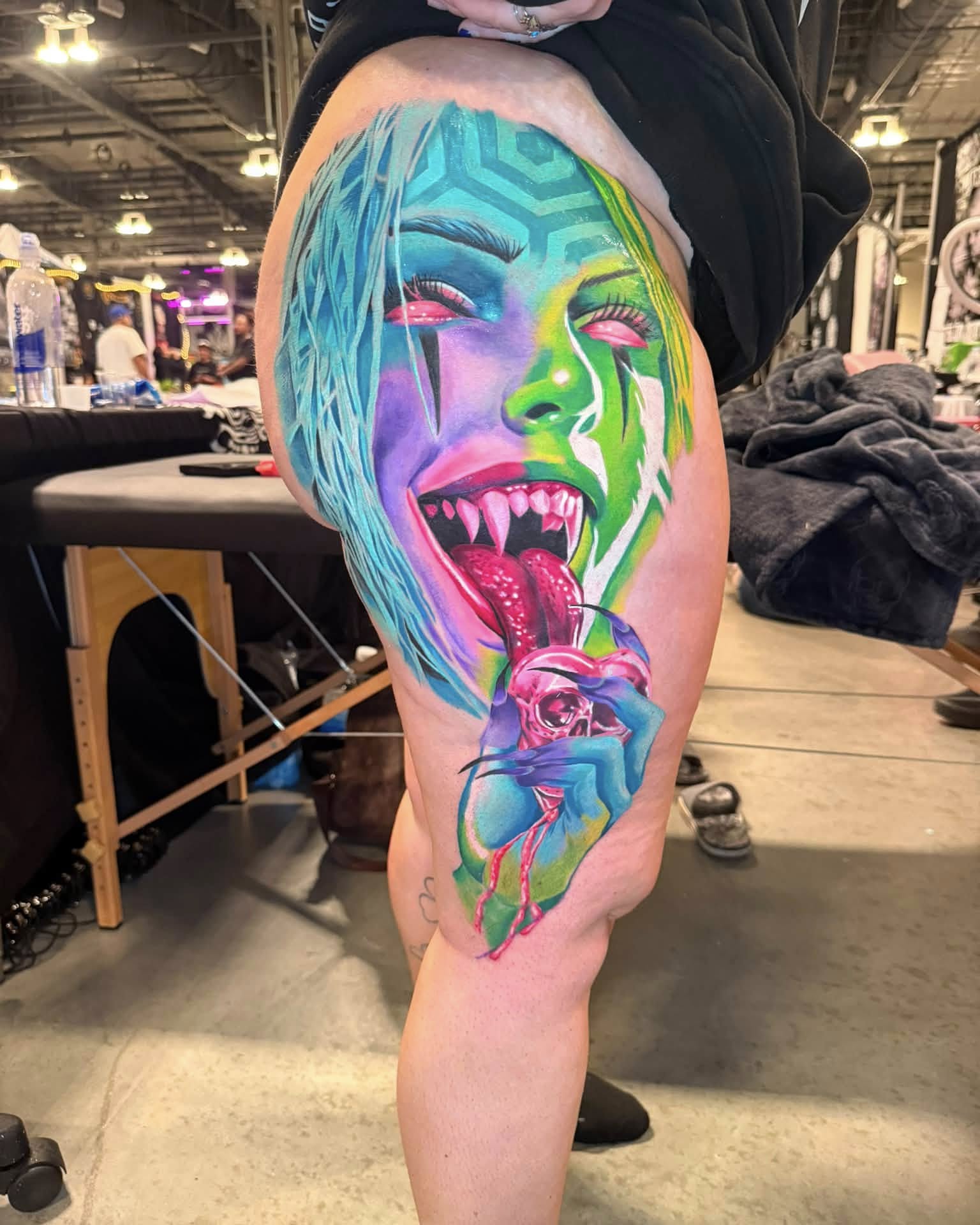 Tattoo by @kenzi.tattoo — realism, surrealism