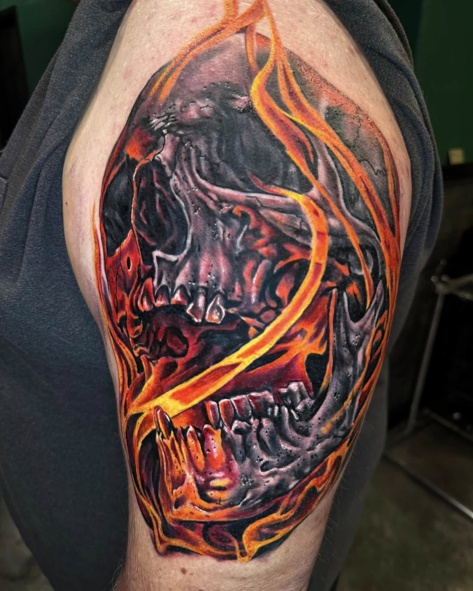 Tattoo by @kenzi.tattoo — dark_realism