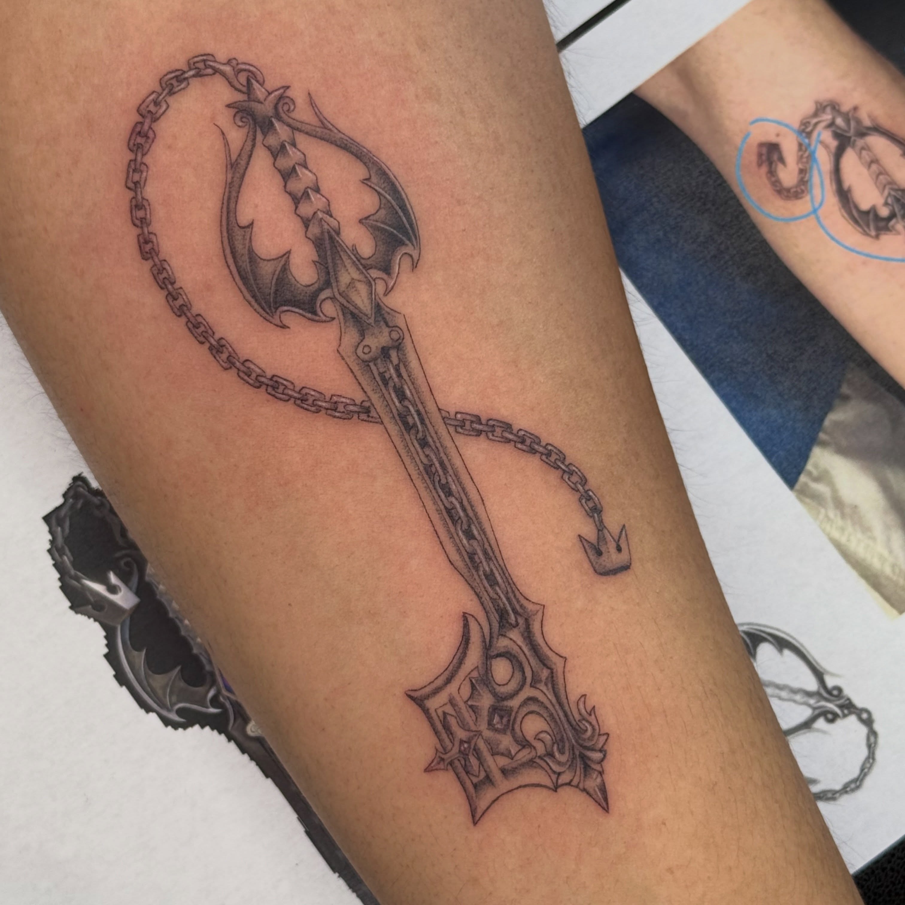 Tattoo by @roselutattoo β black_and_grey