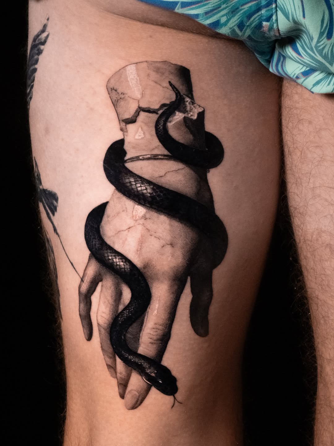 Tattoo by @stadnyque — realism, black_and_grey