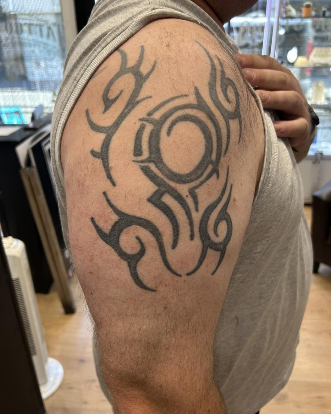 Tattoo by @darren_room5_spencer — tribal