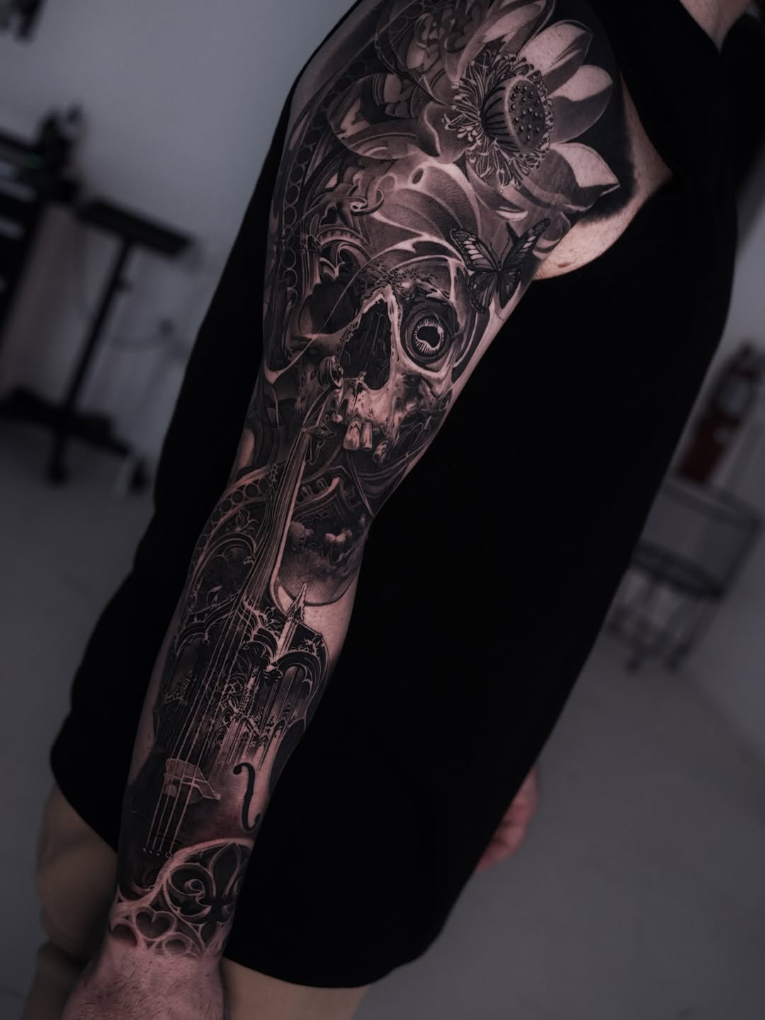 Tattoo by @_hello_vas โ black_and_grey, realism