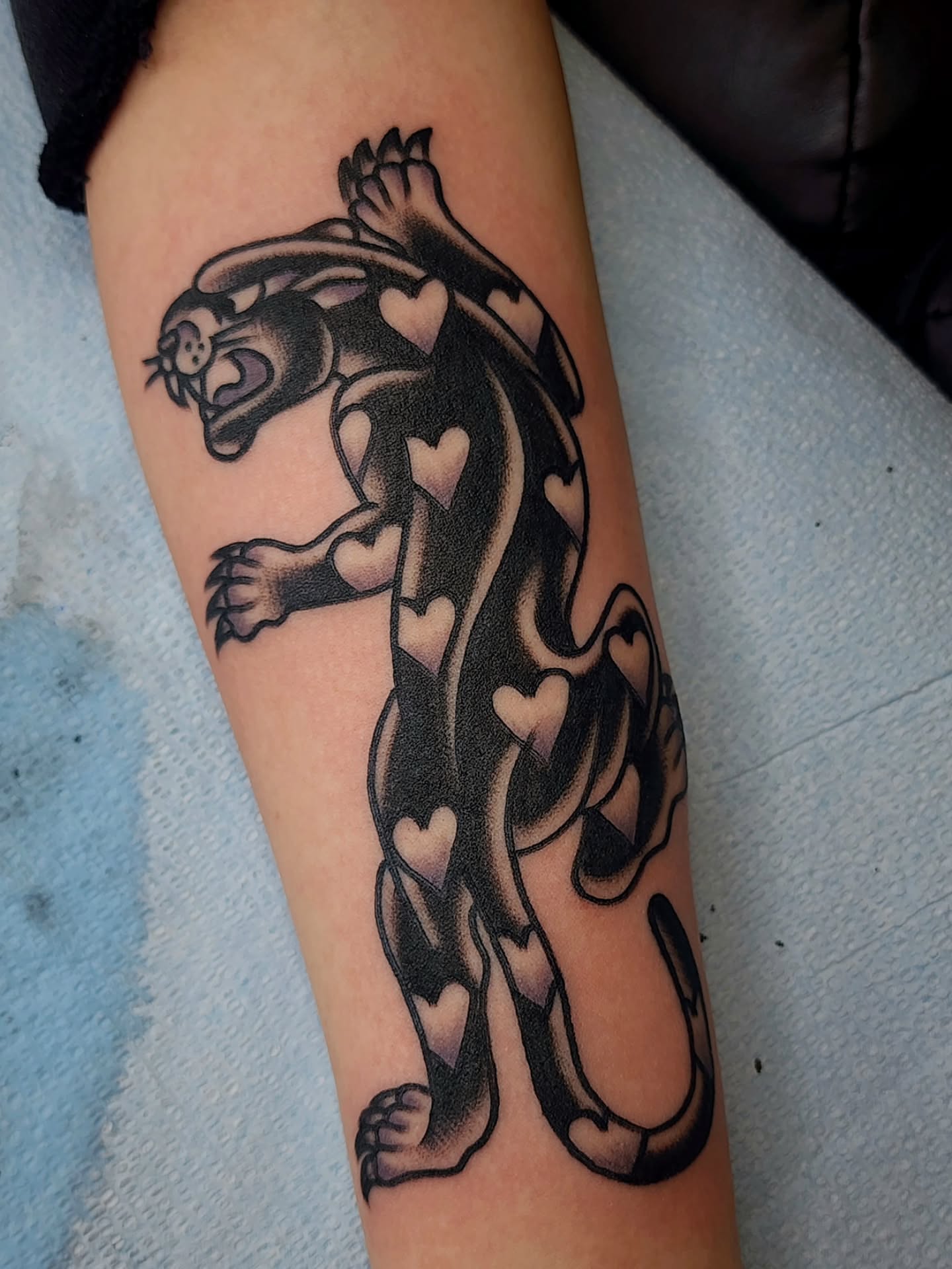 Tattoo by @badnews.tattoos — black_and_grey