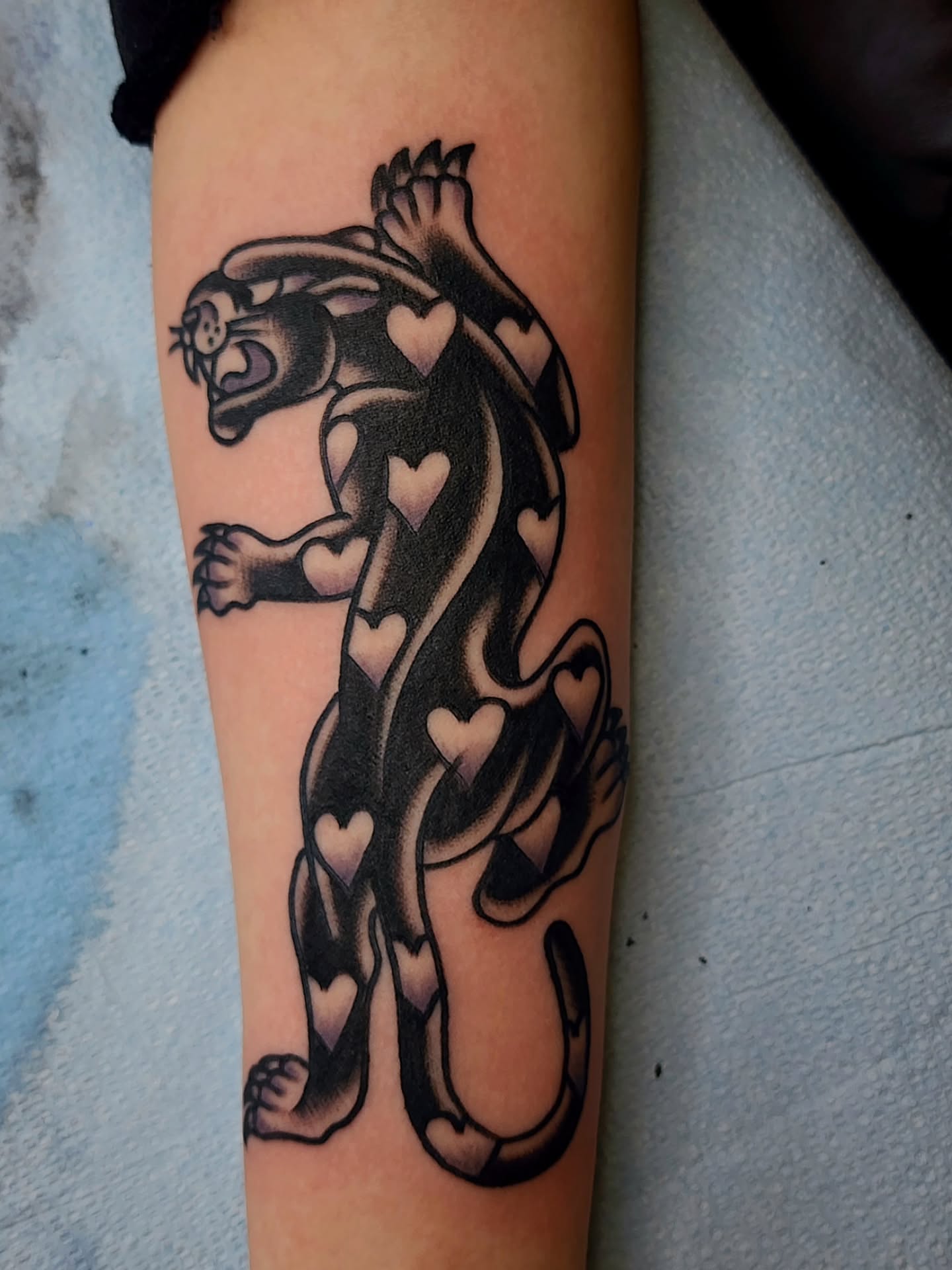 Tattoo by @badnews.tattoos — black_and_grey