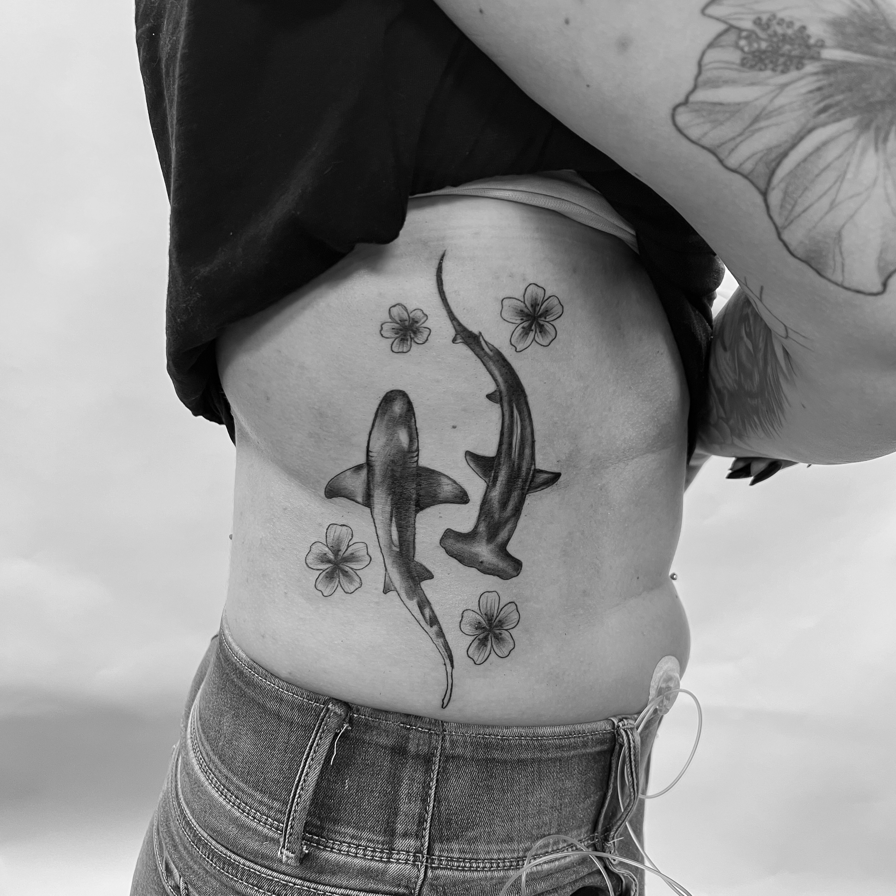 Tattoo by @carmelo_silva_ — black_and_grey