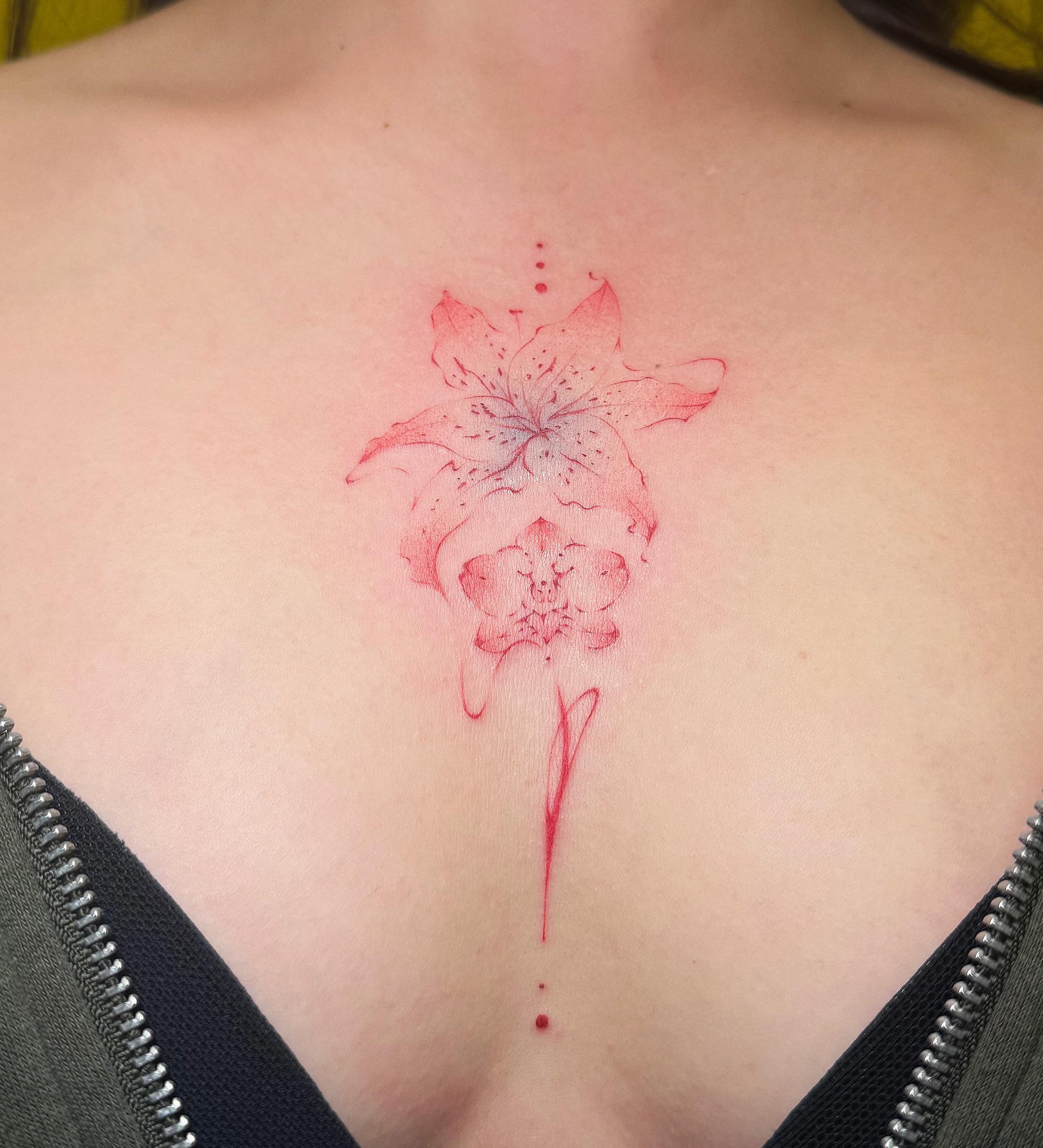 Tattoo by @ta2_echo โ dotwork