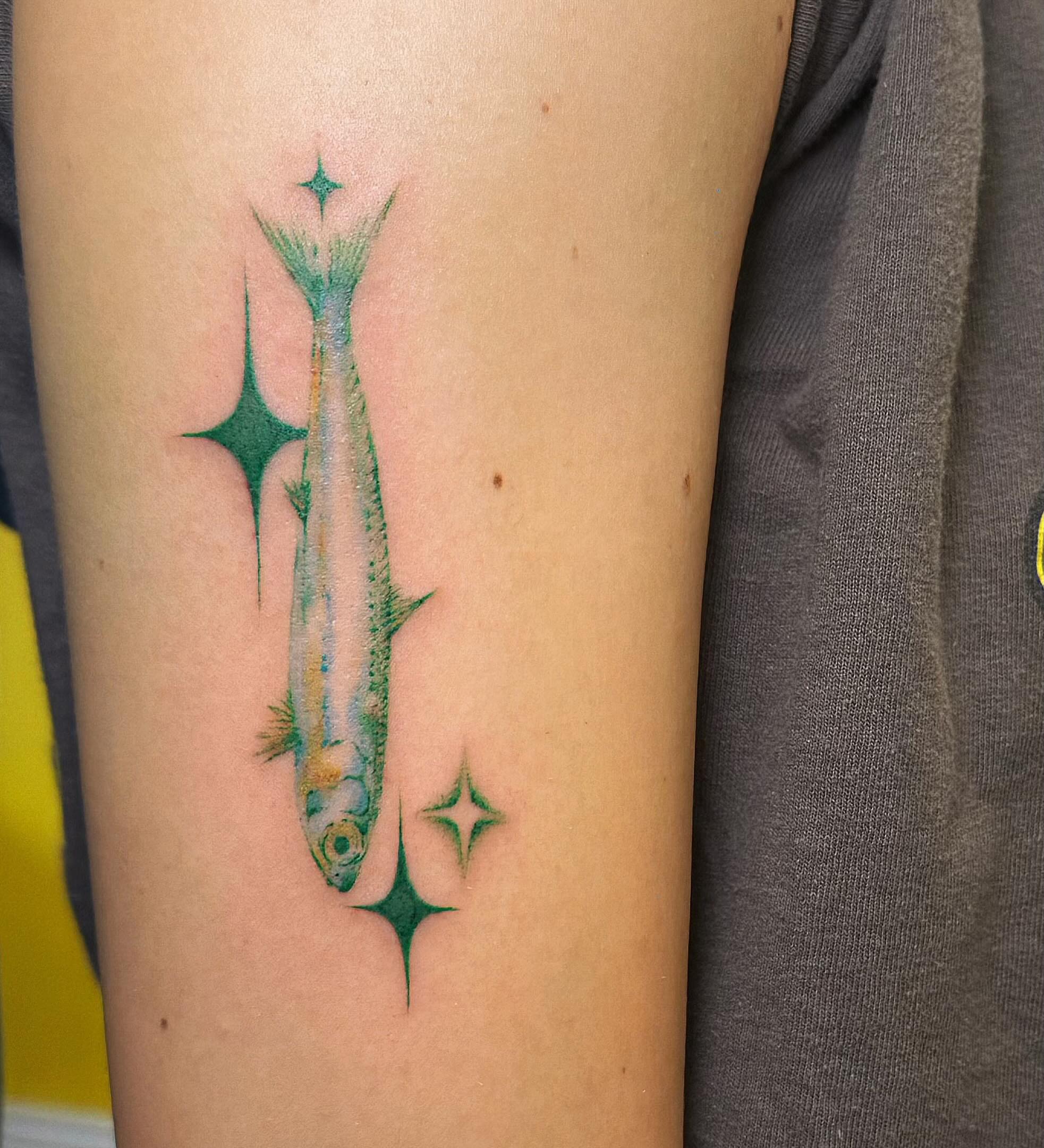 Tattoo by @ta2_echo โ watercolor