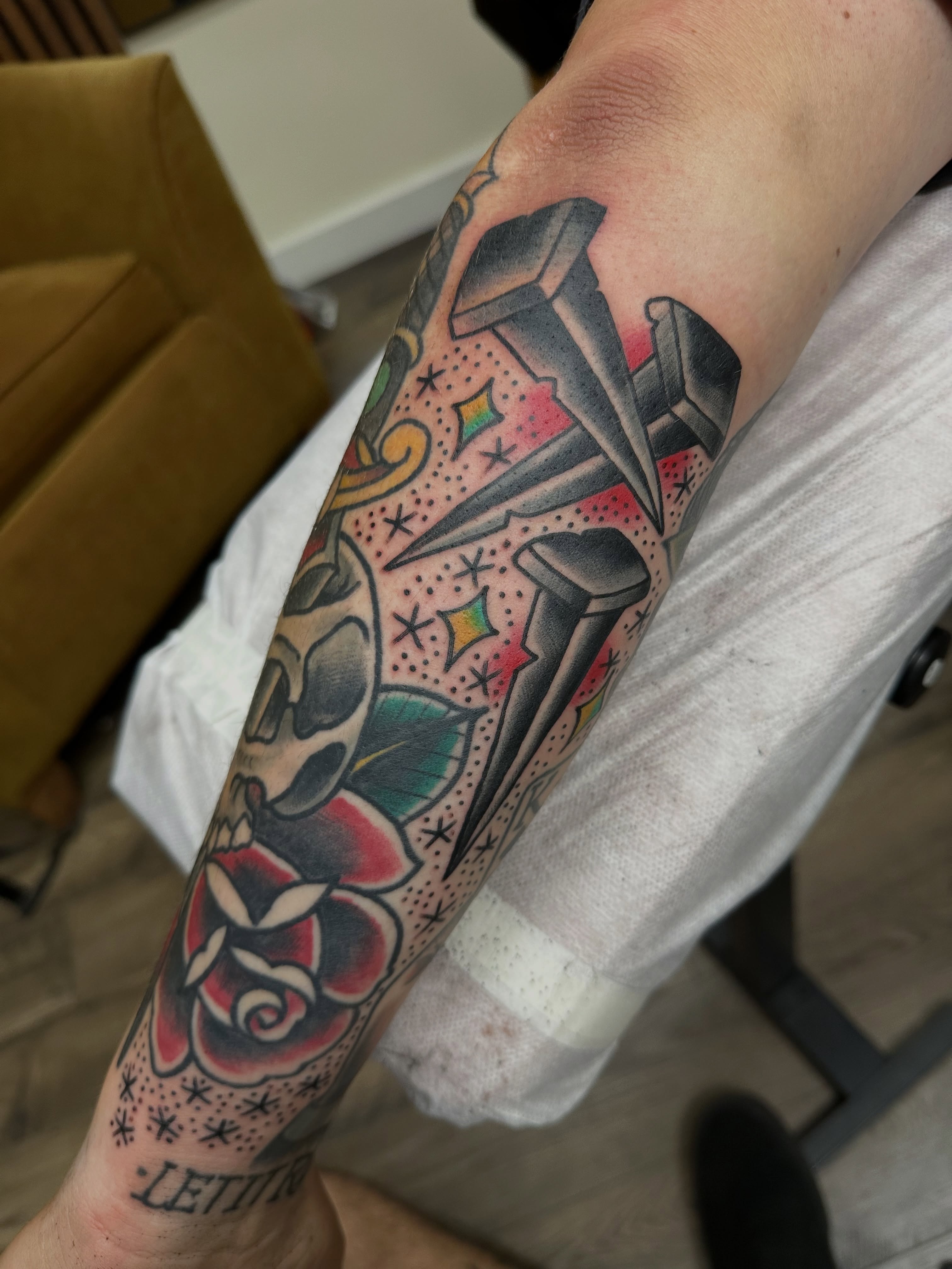 Tattoo by @andyisashark — american_traditional