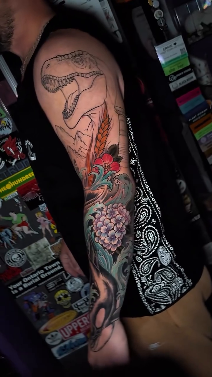 Tattoo by @ejwtattoos — japanese_irezumi, neo_traditional