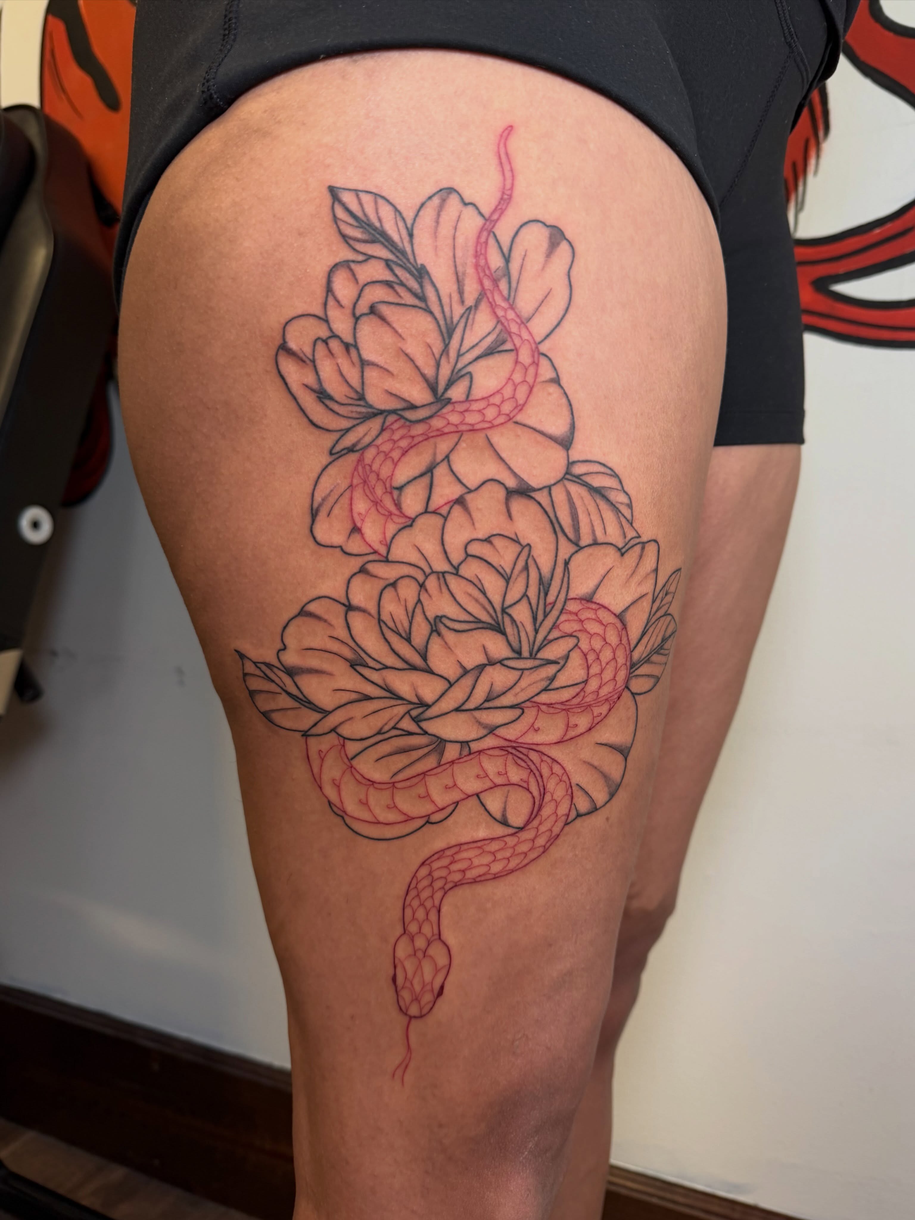 Tattoo by @blackstatictattoos — japanese_irezumi