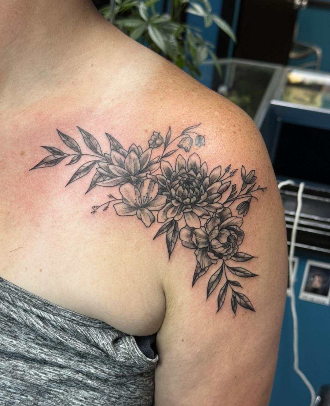 Tattoo by @inkbynev — black_and_grey
