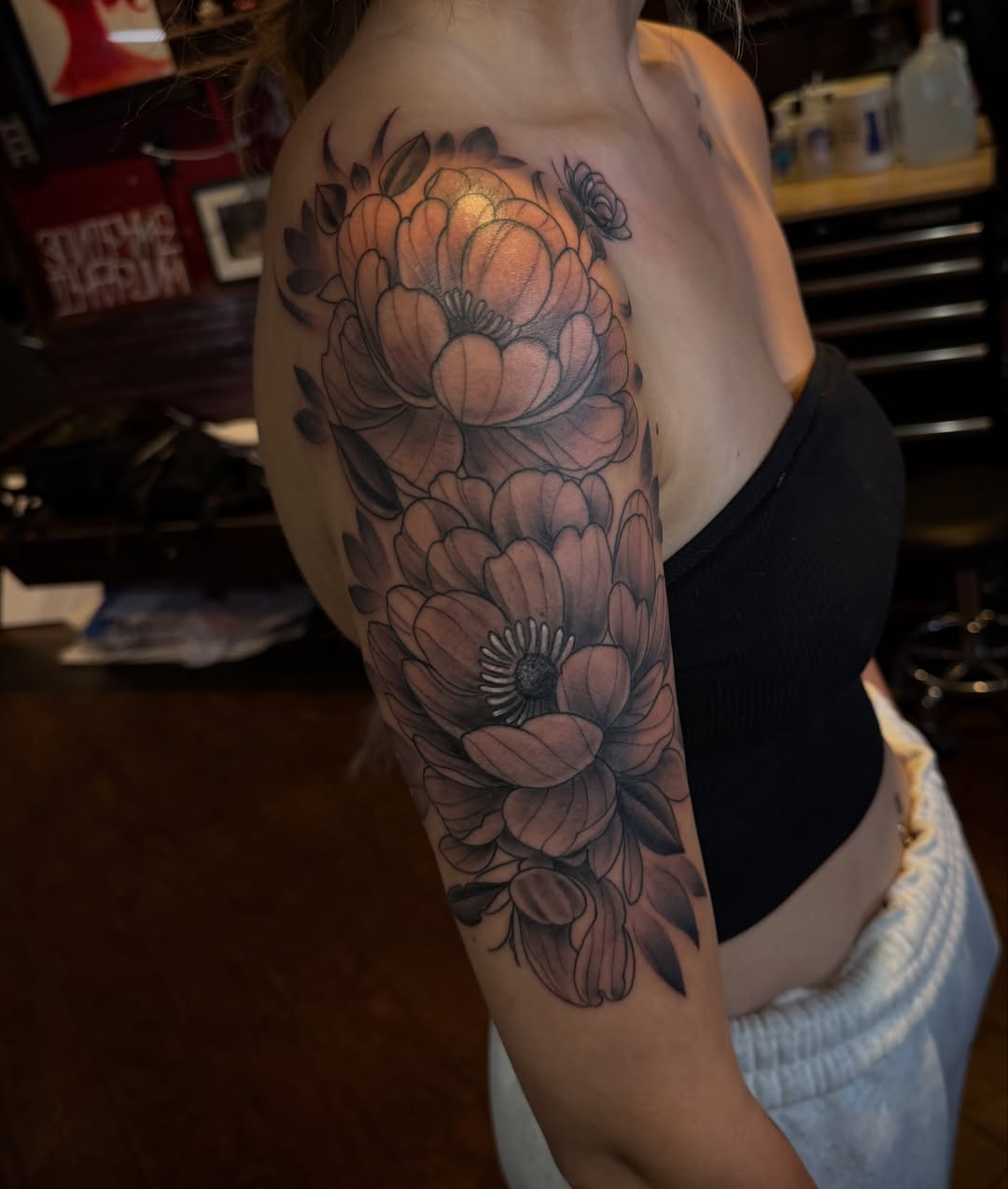 Tattoo by @_keags_the_meags_tattoos_ — black_and_grey