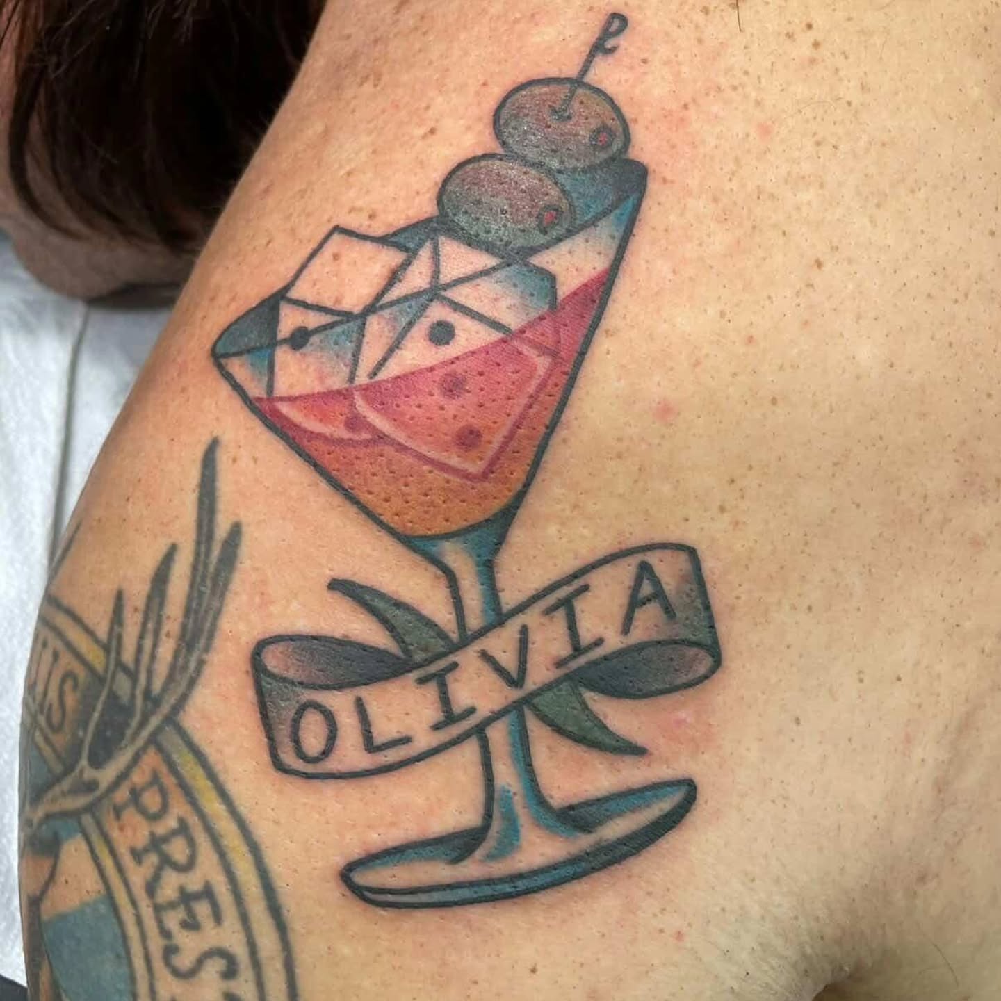 Tattoo by @fantasytattooco — geometric