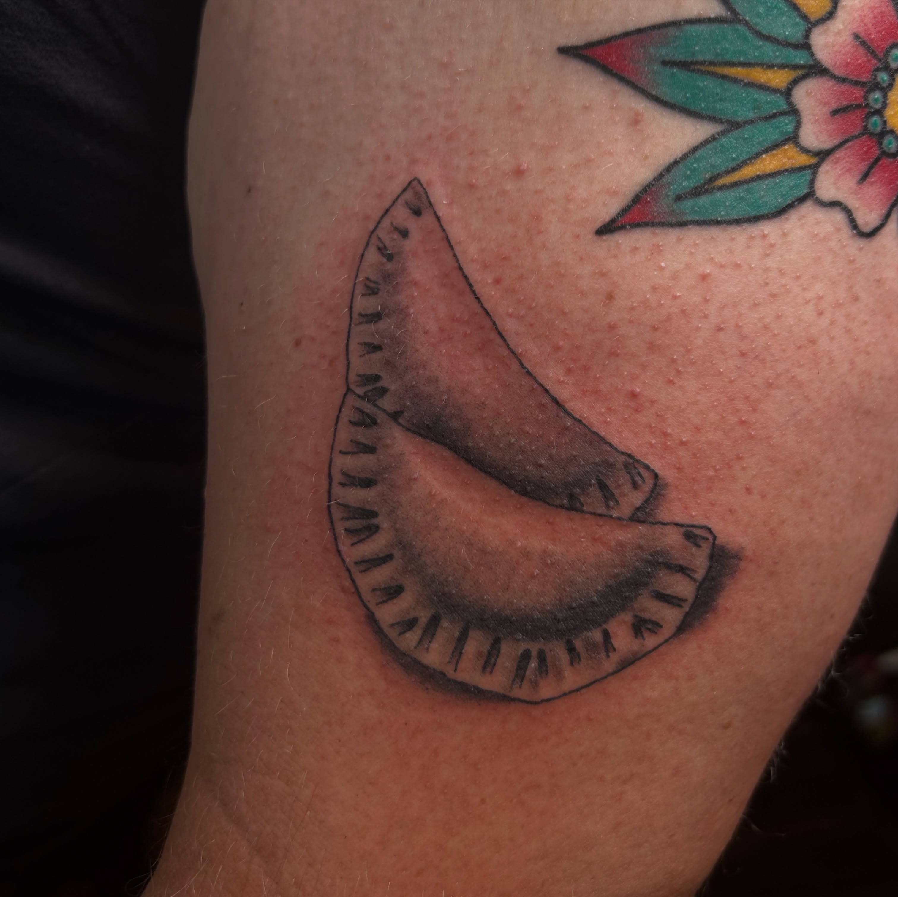 Tattoo by @umbra.capra.tatts — black_and_grey