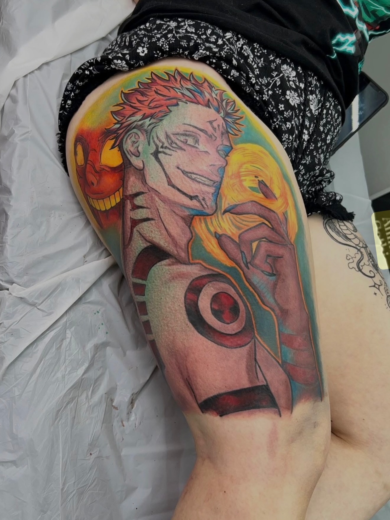 Tattoo by @tabootattys — anime, illustrative