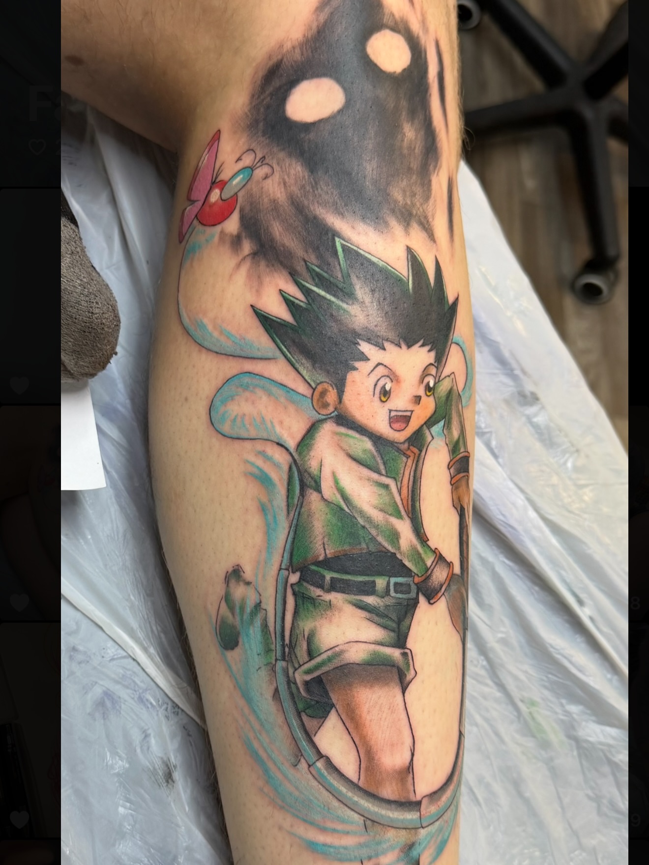 Tattoo by @tabootattys — anime