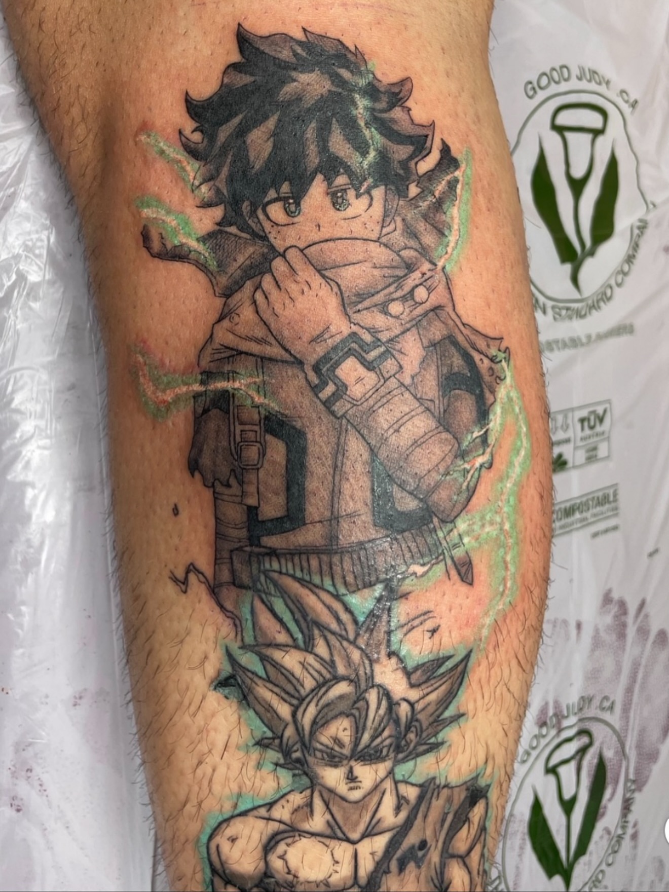 Tattoo by @tabootattys — anime