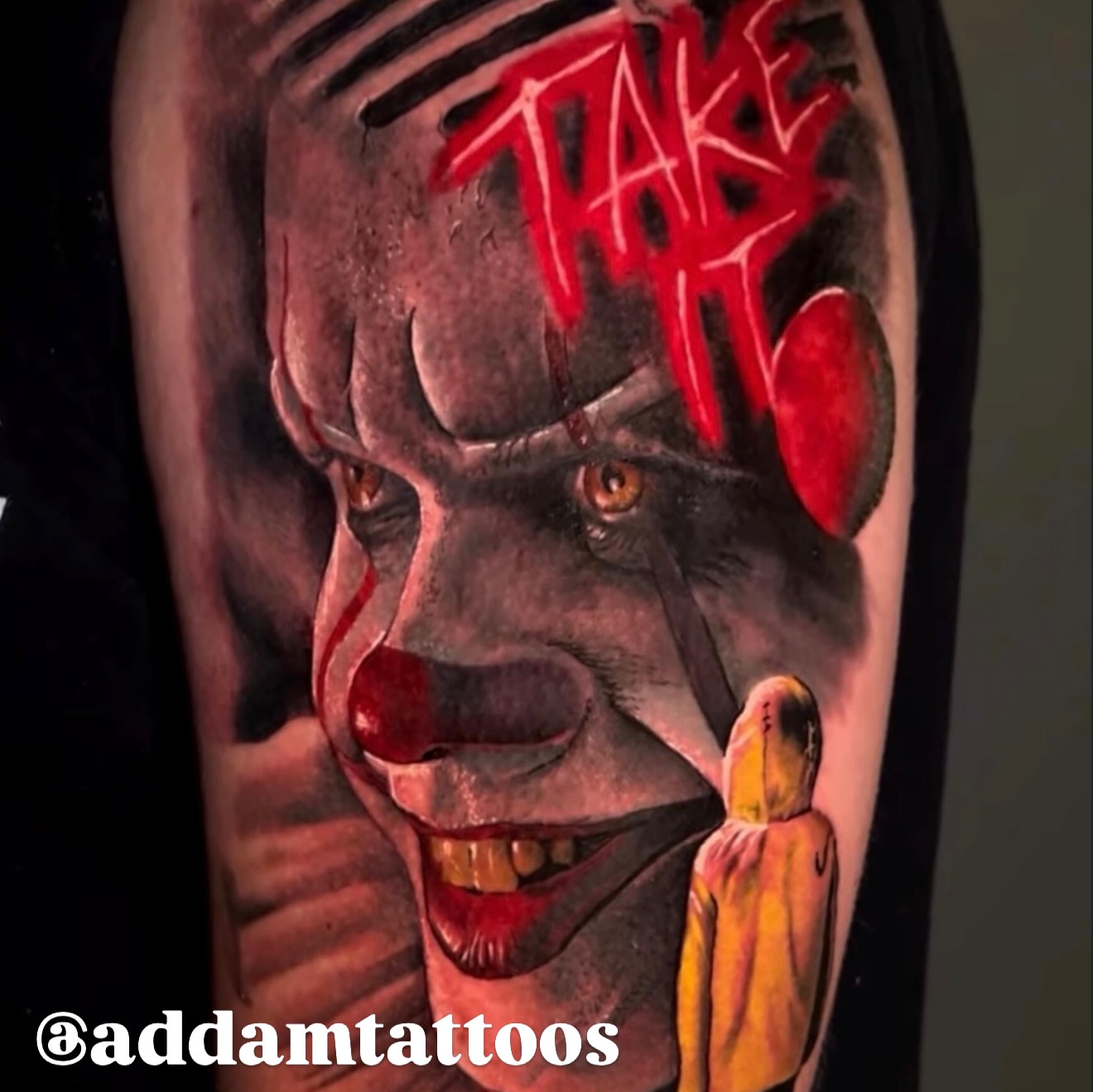 Tattoo by @kmoore_tattoos — realism, dark_realism