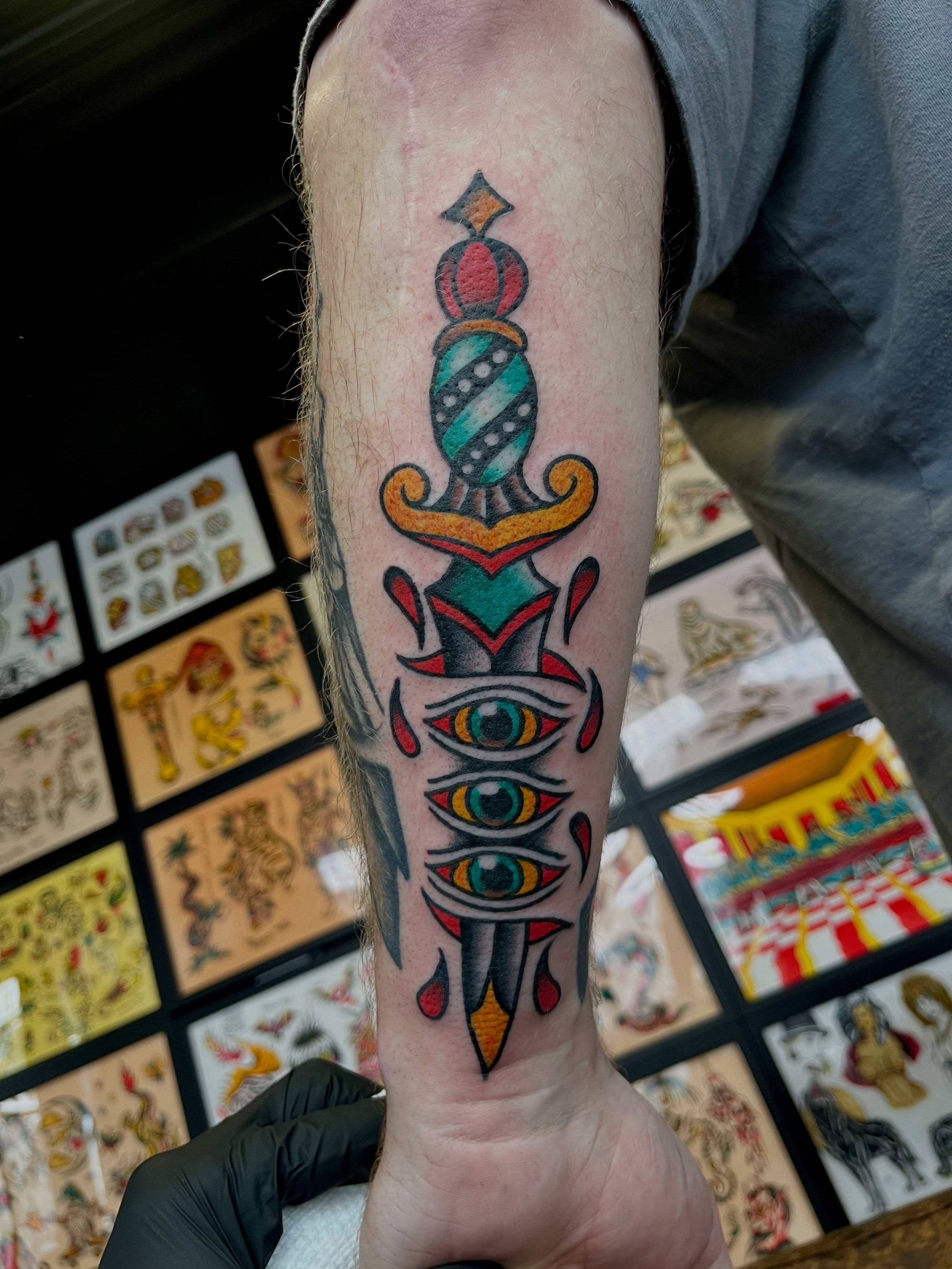 Tattoo by @diamonddavetats — american_traditional