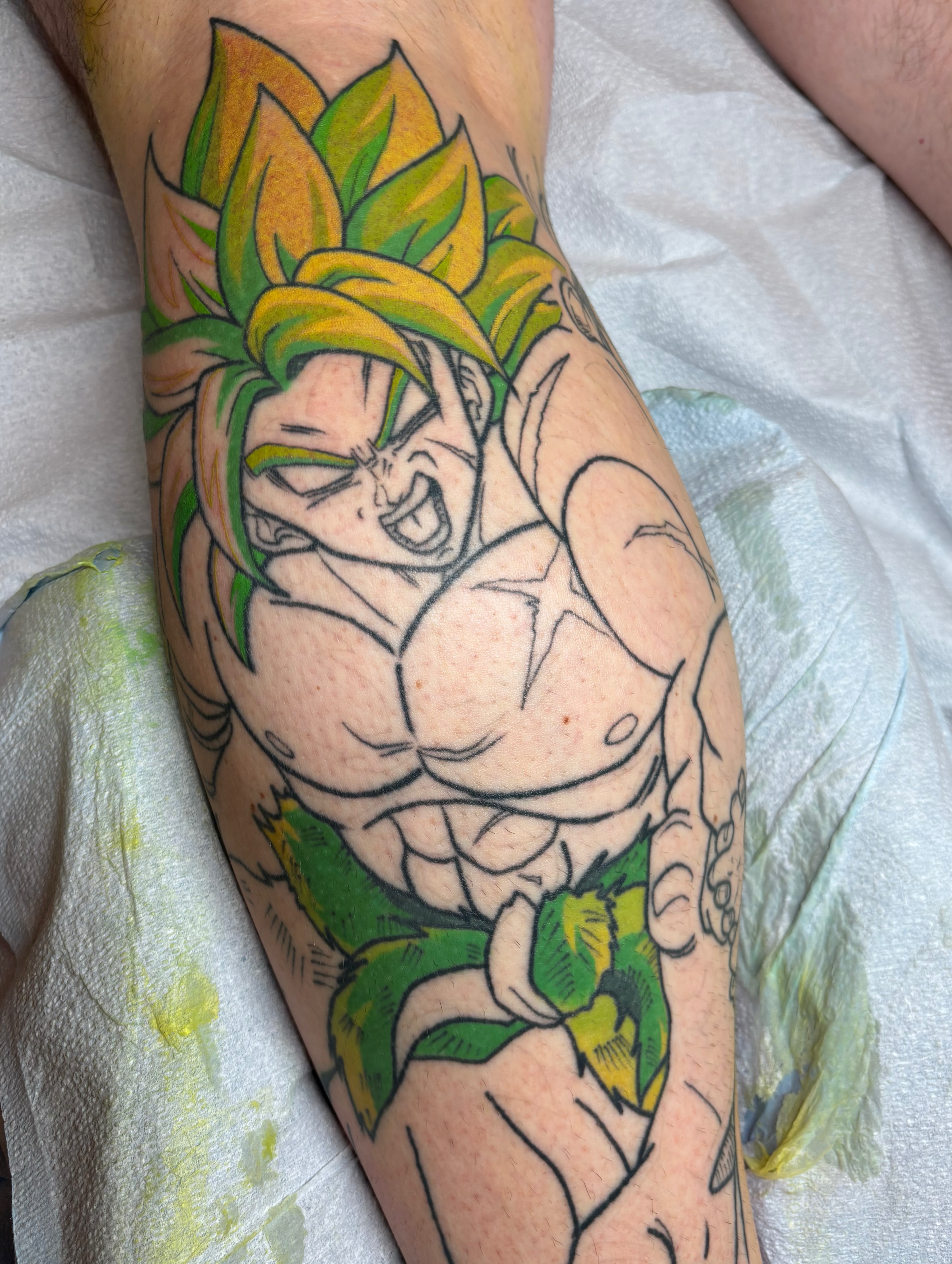 Tattoo by @toriwartooth — anime