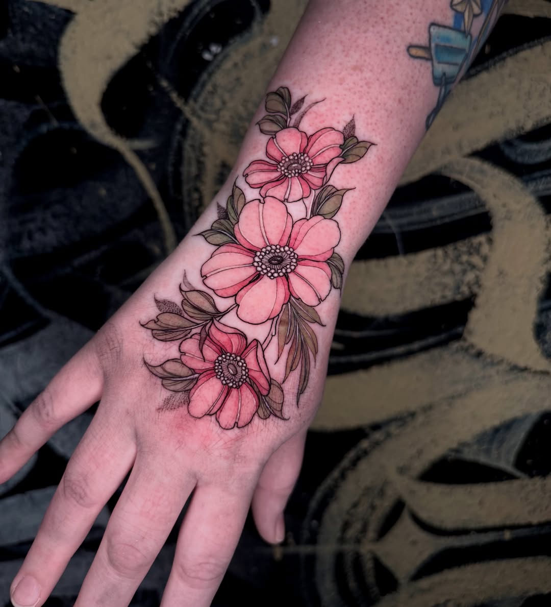 Tattoo by @gill_tattoos — dotwork
