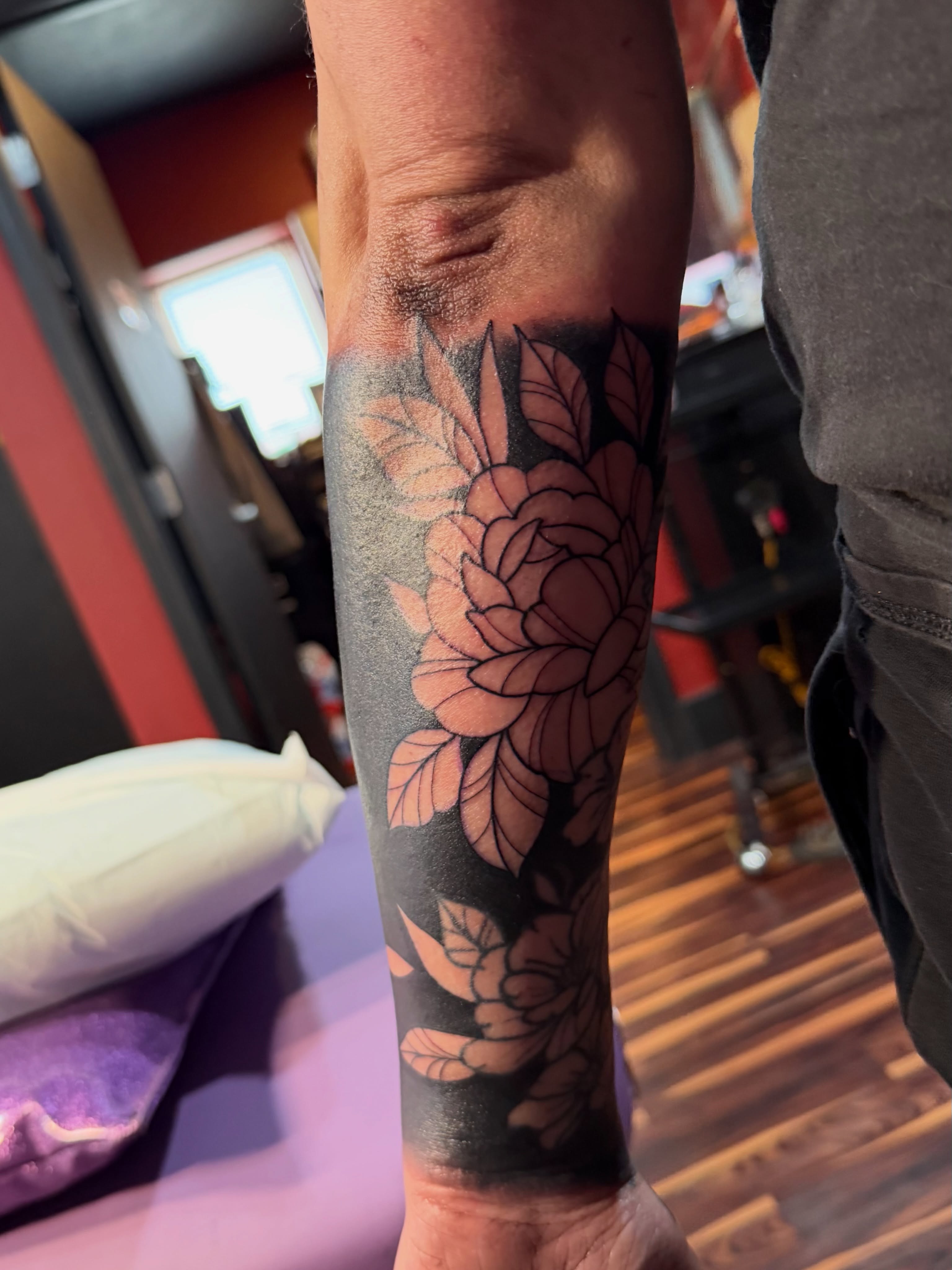 Tattoo by @tyannecherise — black_and_grey