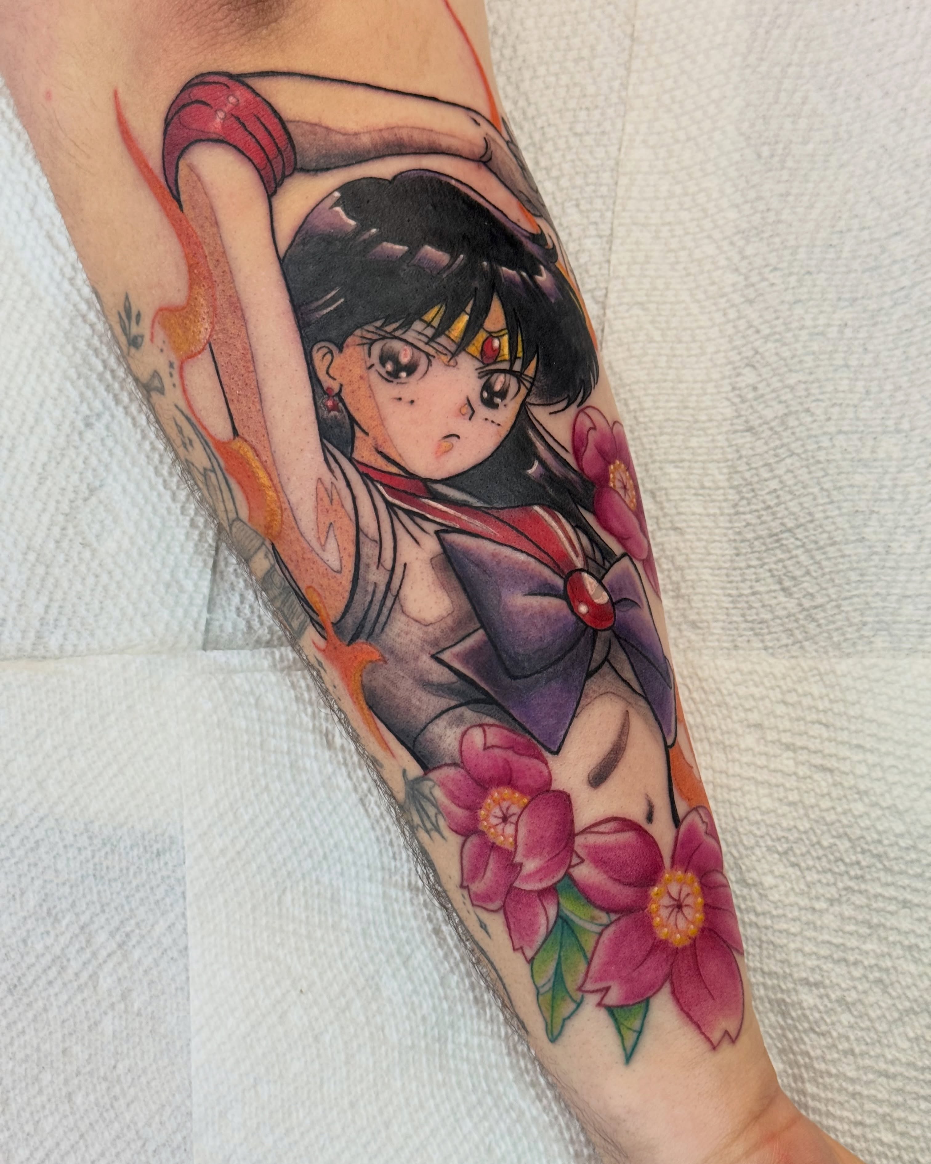 Tattoo by @majinmish — anime