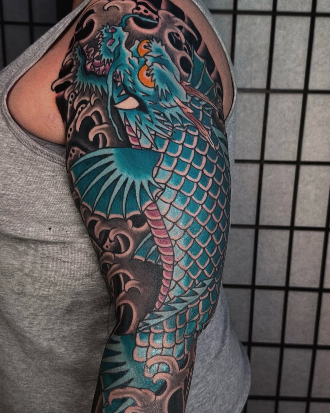 Tattoo by @theredcrownmagic — japanese_irezumi